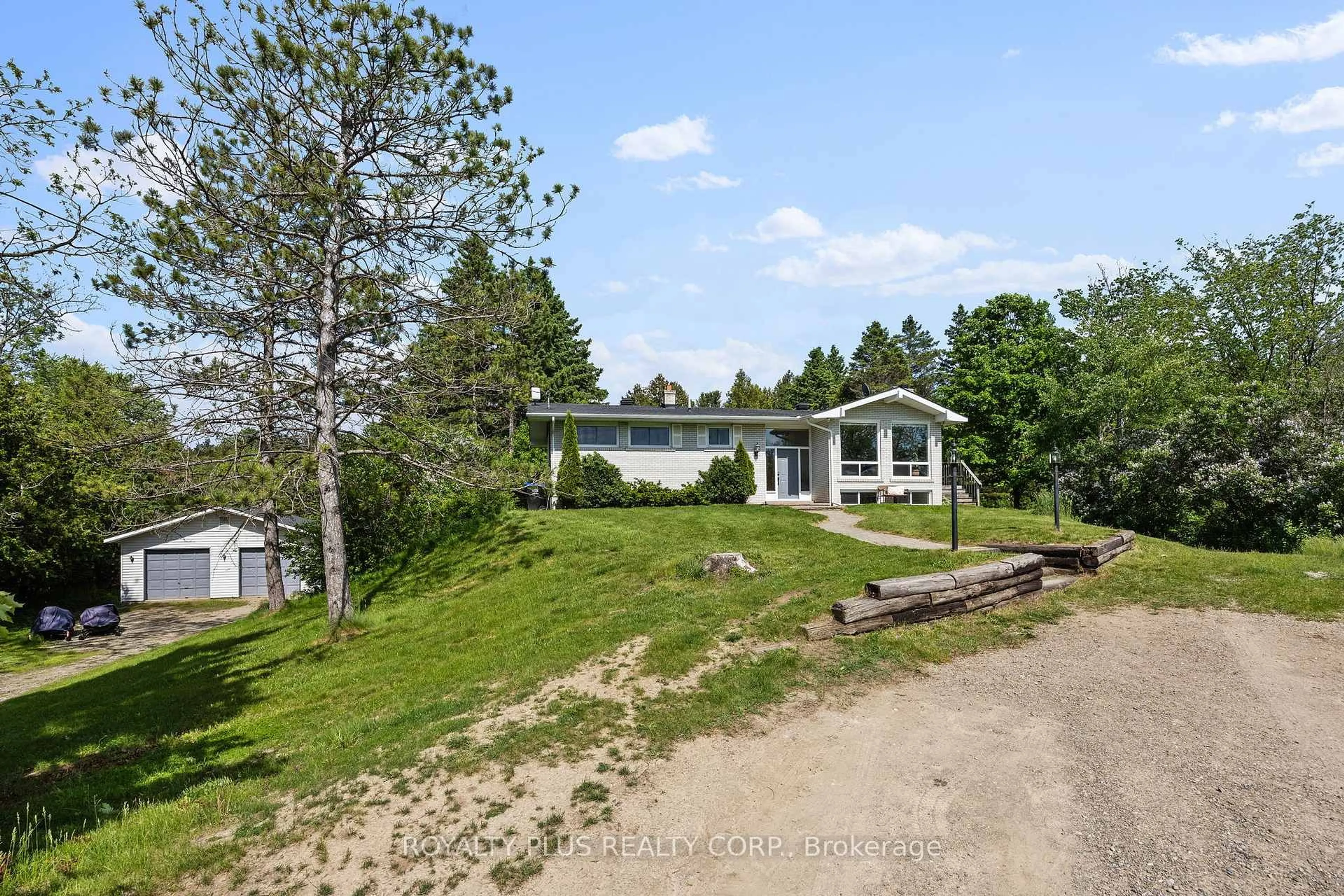 A pic from outside/outdoor area/front of a property/back of a property/a pic from drone, water/lake/river/ocean view for 2531 Concession Road 3, Adjala-Tosorontio Ontario L0N 1P0