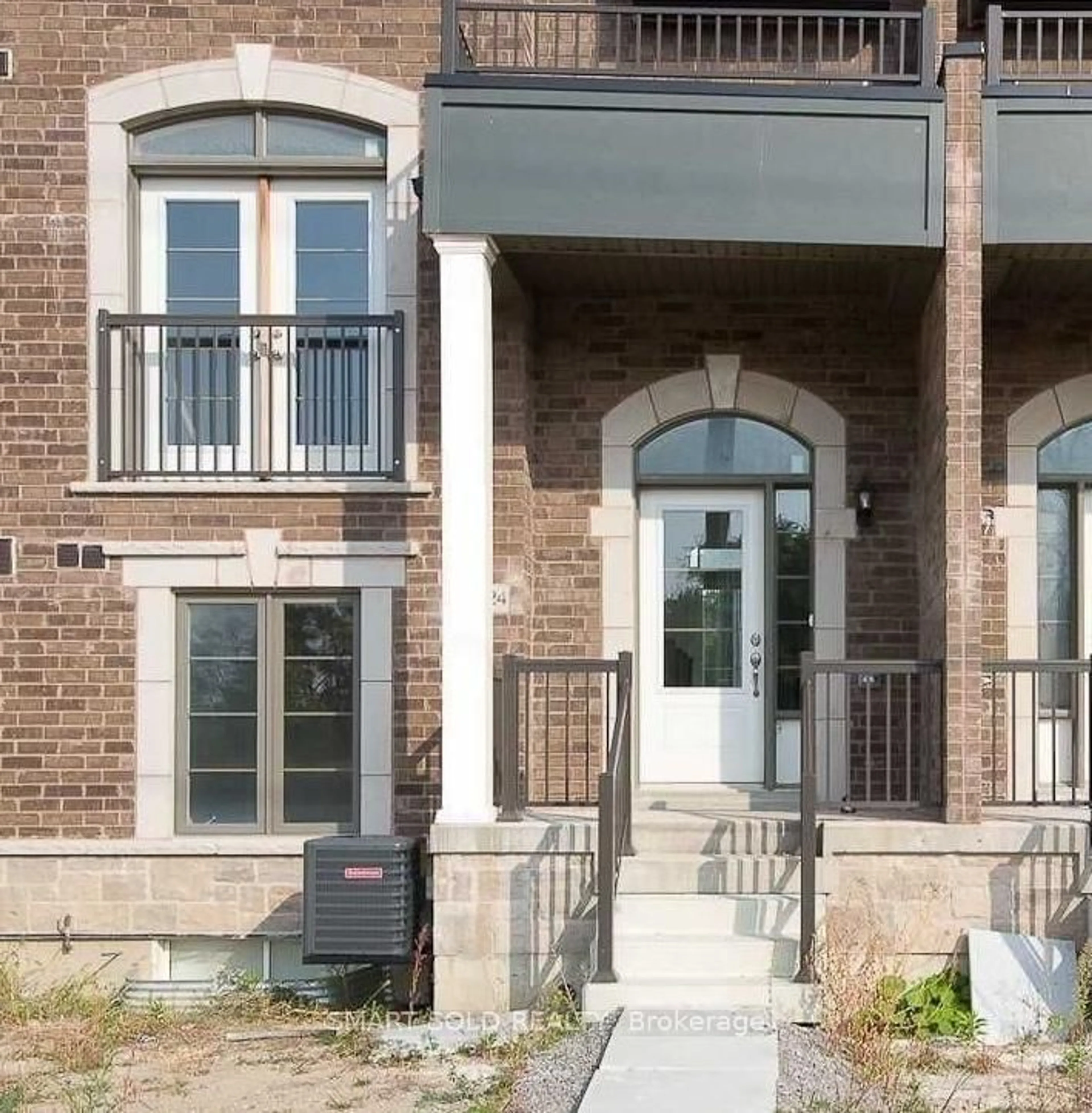 Home with brick exterior material, street for 4124 Highway 7 Rd, Markham Ontario L3R 0W9