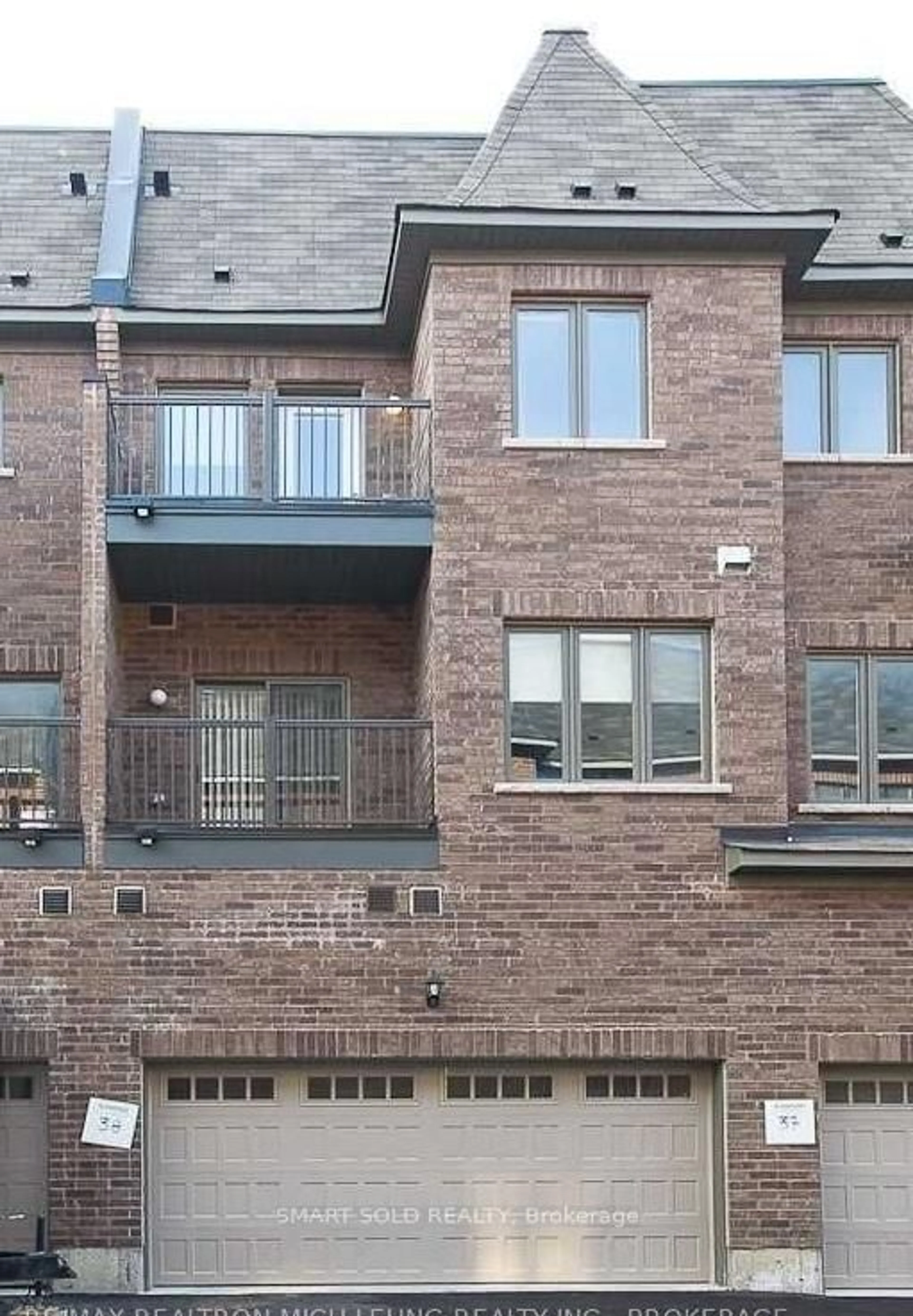 Home with brick exterior material, street for 4124 Highway 7 Rd, Markham Ontario L3R 0W9