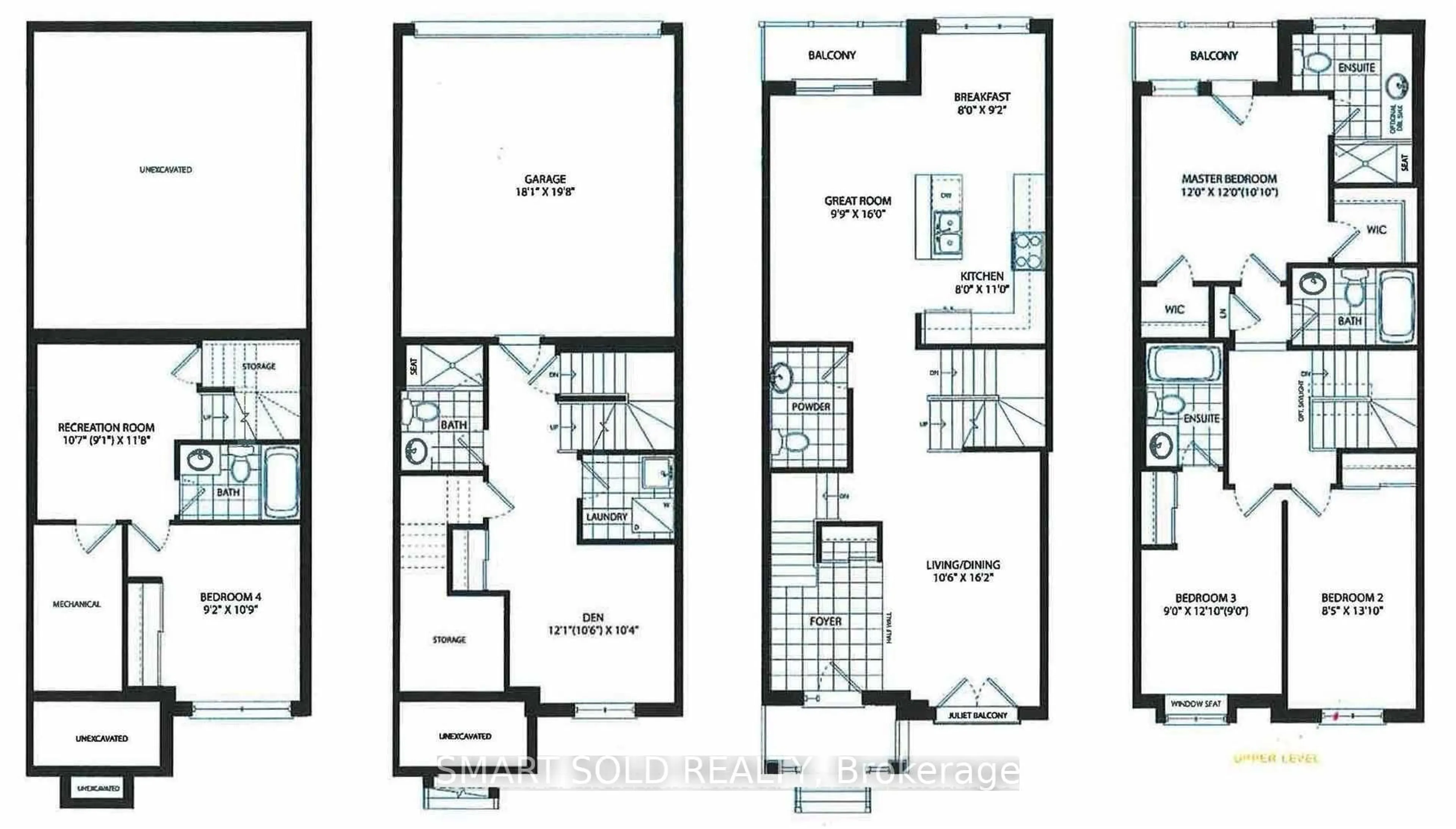 Floor plan for 4124 Highway 7 Rd, Markham Ontario L3R 0W9