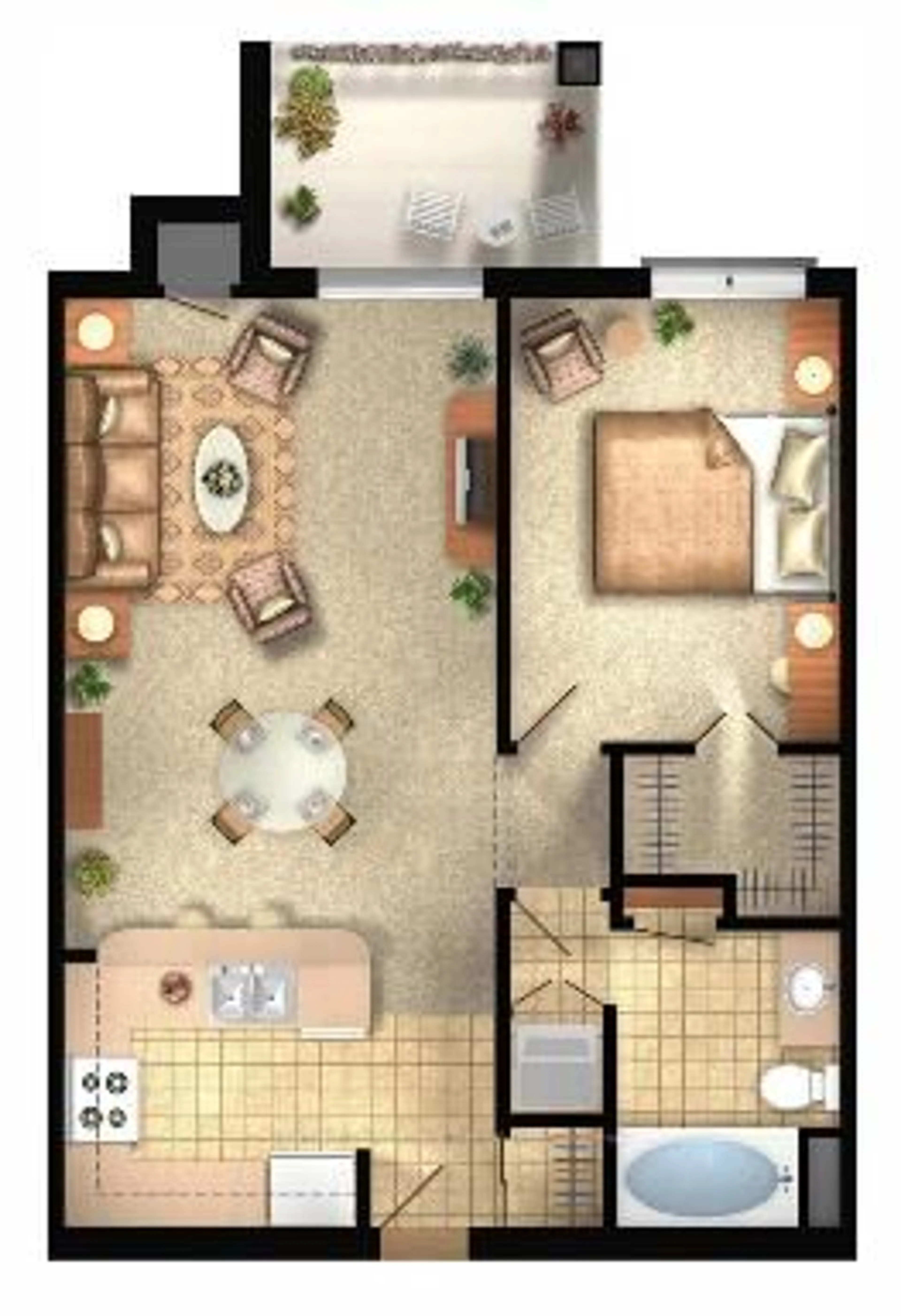 Floor plan for 2 Briar Hill Hts #207, New Tecumseth Ontario L9R 2H6