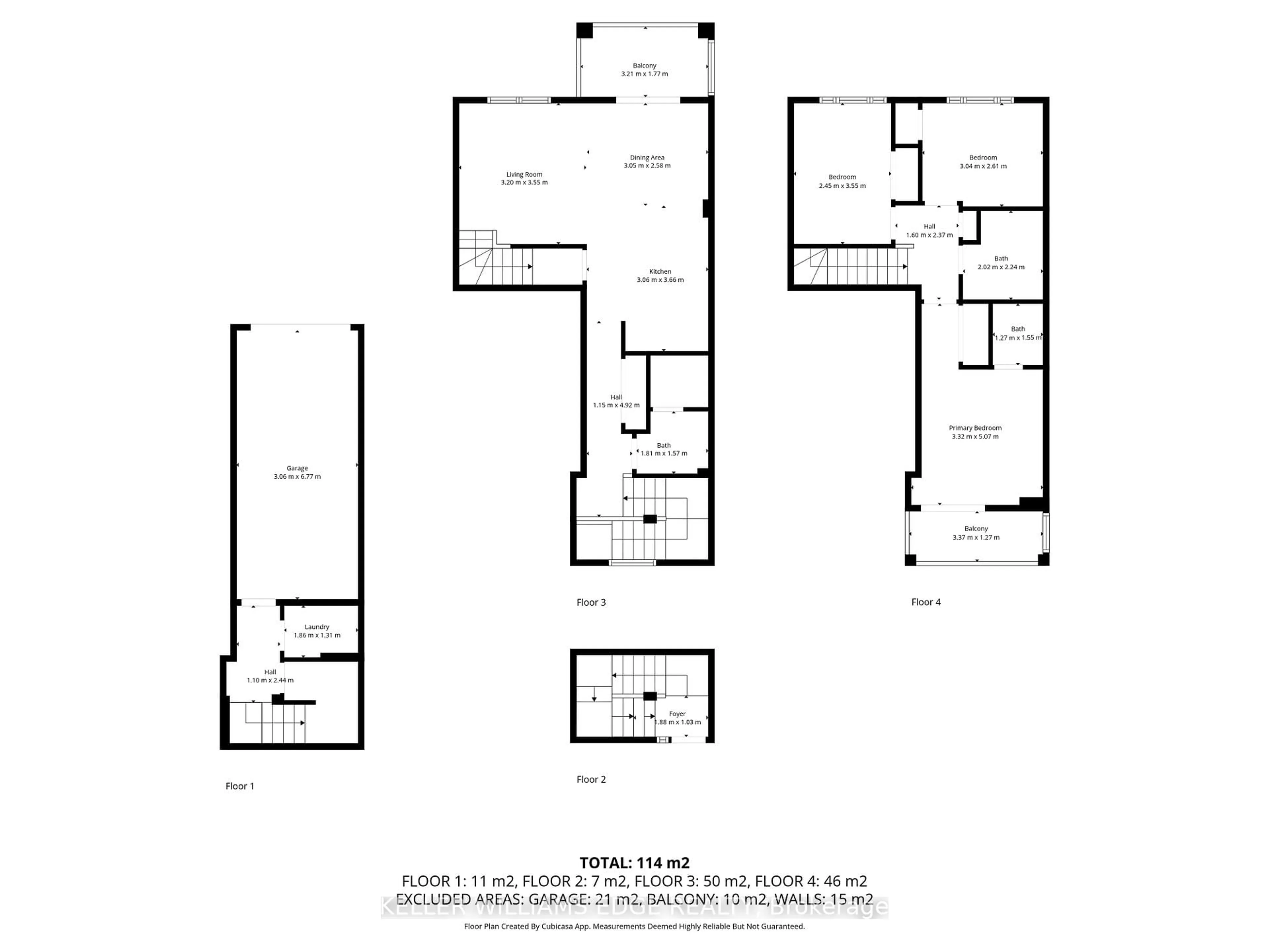 Floor plan for 43 Ormerod Lane, Richmond Hill Ontario L4S 0G3