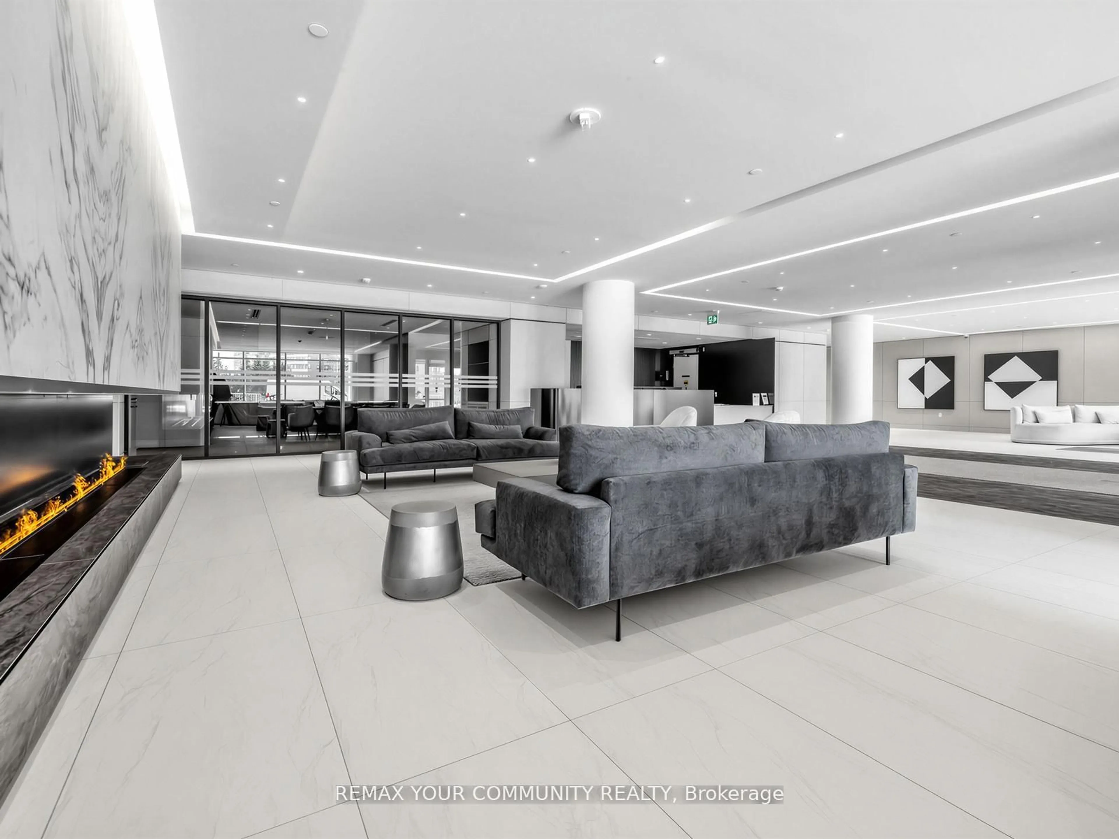 Lobby for 30 Upper Mall Way #1510, Vaughan Ontario L4J 4P8