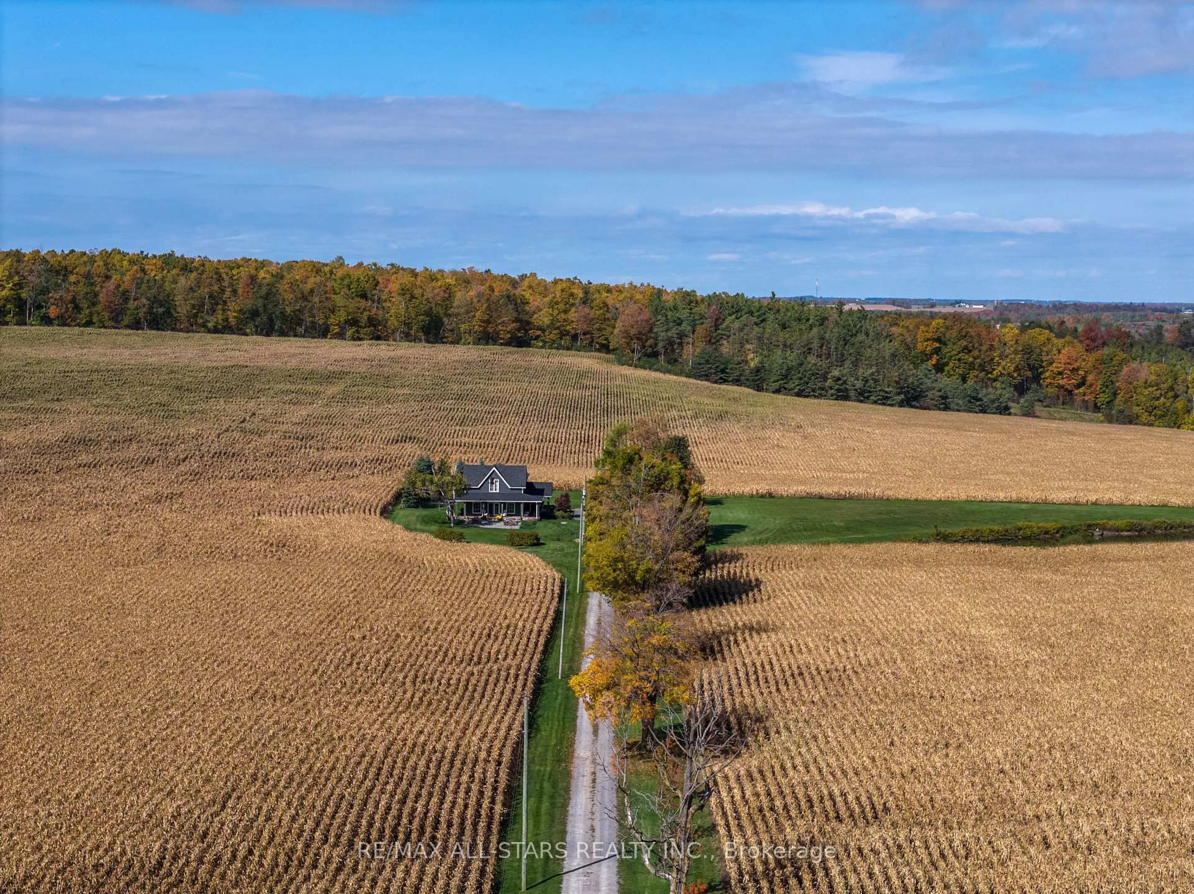 A pic from outside/outdoor area/front of a property/back of a property/a pic from drone, unknown for 1985 Regional Road 13 Rd, Brock Ontario L0C 1H0