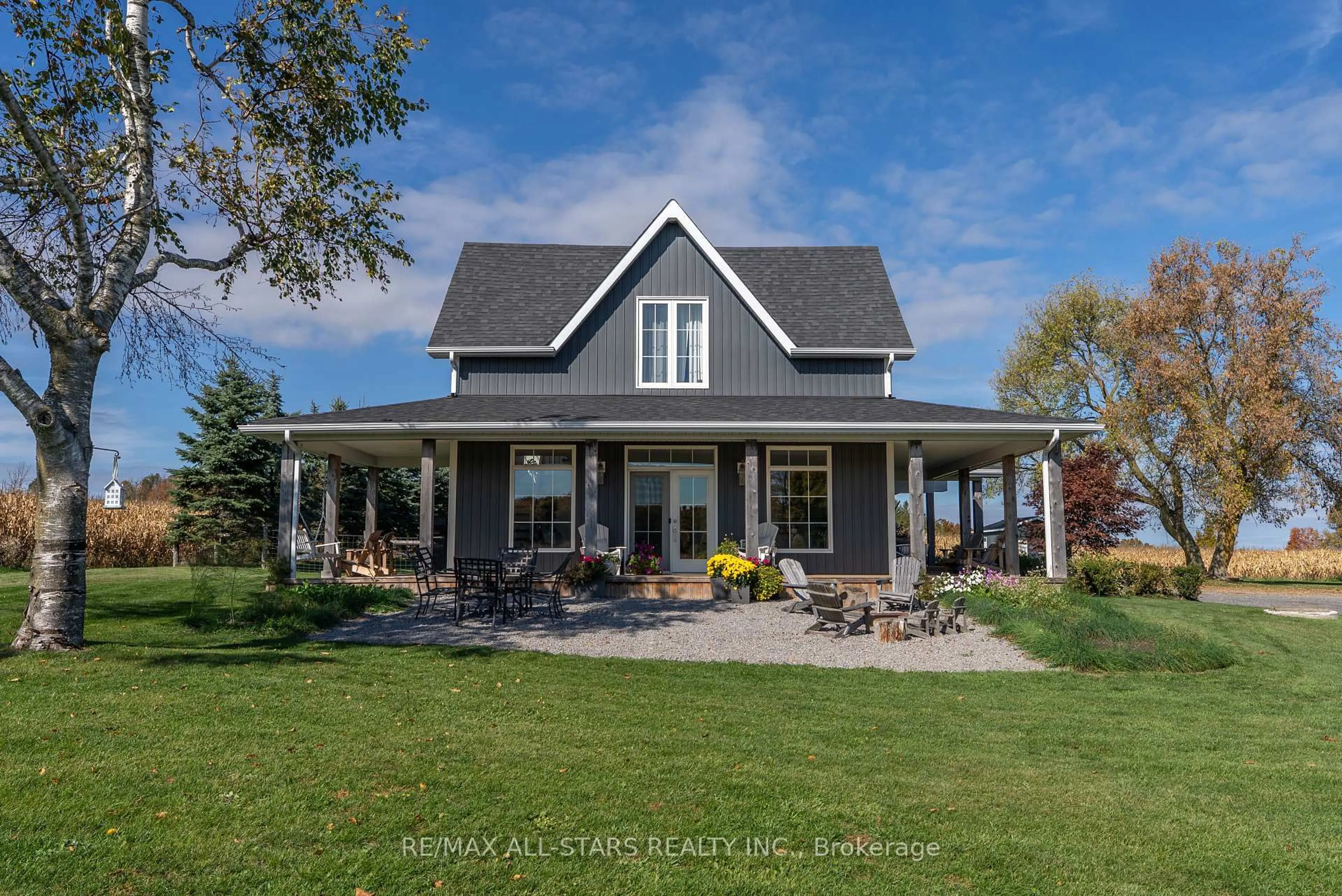 Home with vinyl exterior material, unknown for 1985 Regional Road 13 Rd, Brock Ontario L0C 1H0