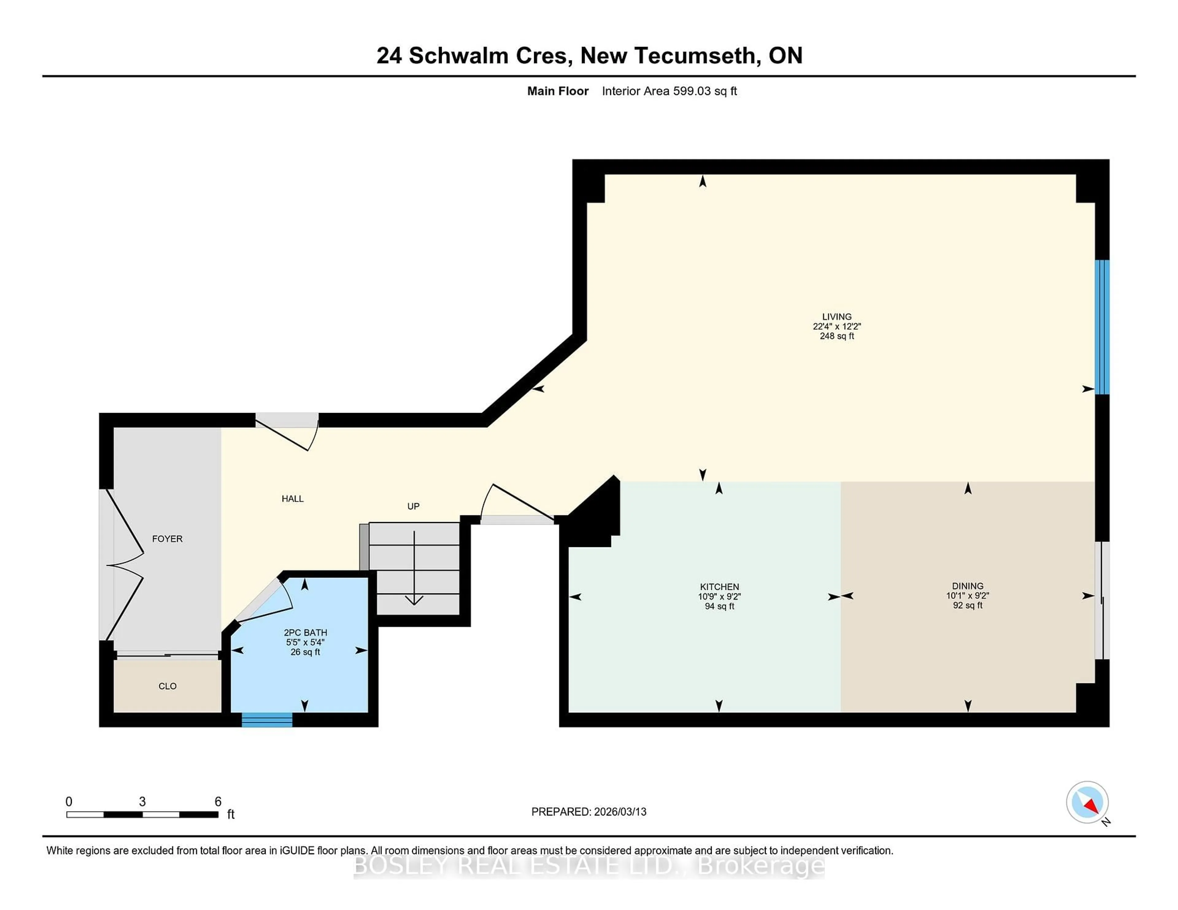 Floor plan for 24 Schwalm Cres, New Tecumseth Ontario L0G 1W0