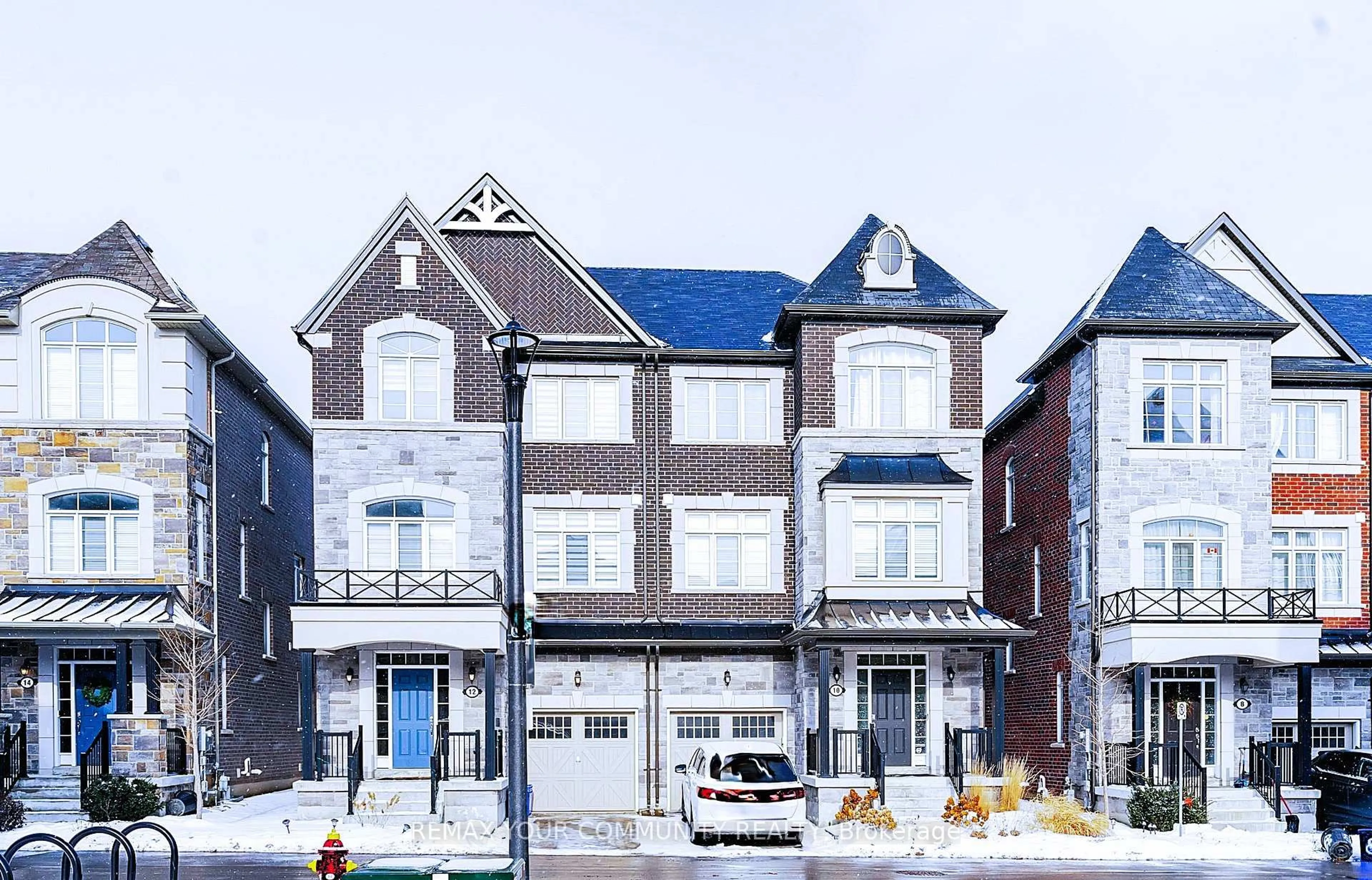 Home with brick exterior material, street for 12 Globemaster Lane, Richmond Hill Ontario L4E 1H3