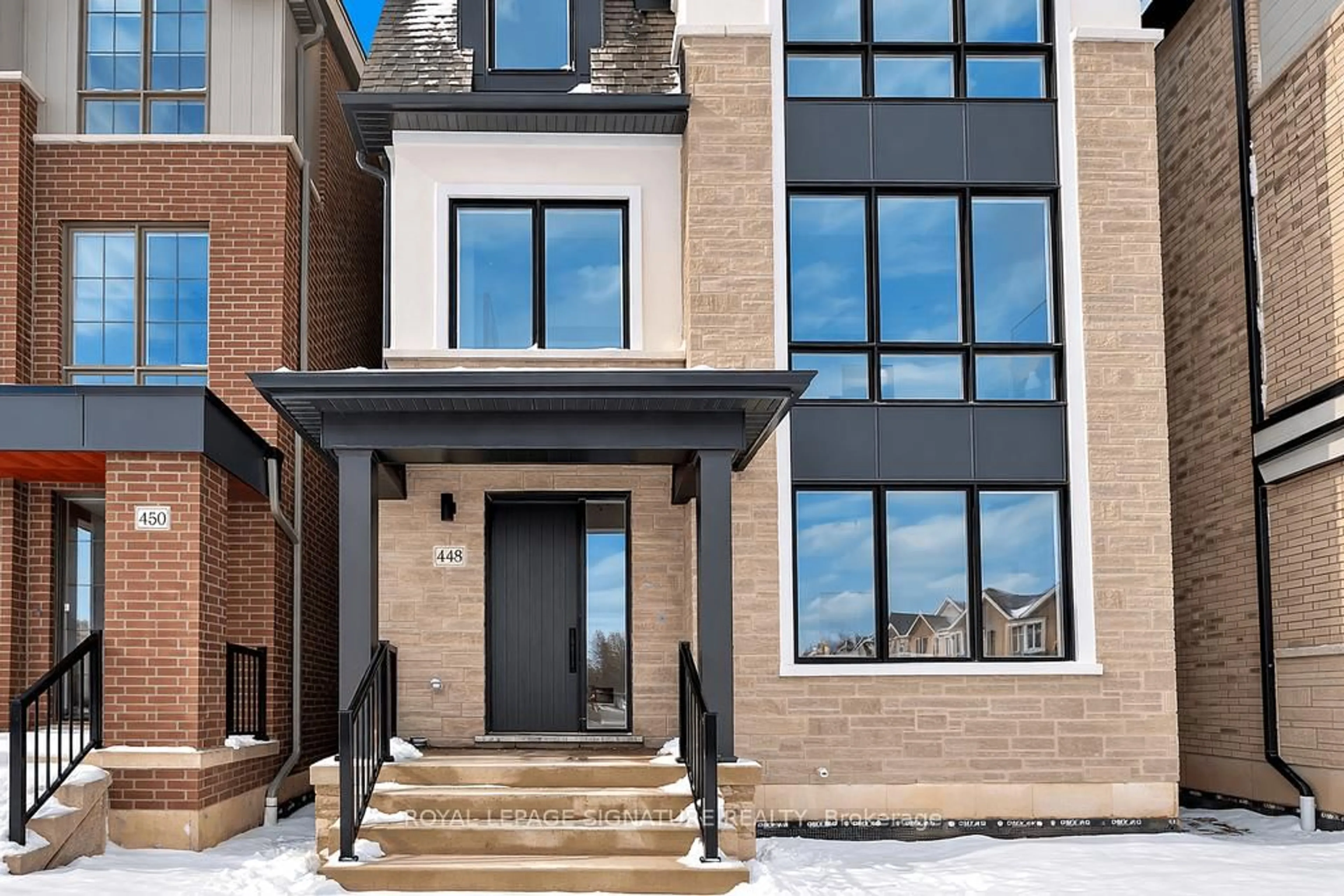 Home with brick exterior material, street for 448 York Downs Blvd, Markham Ontario L6C 3R3