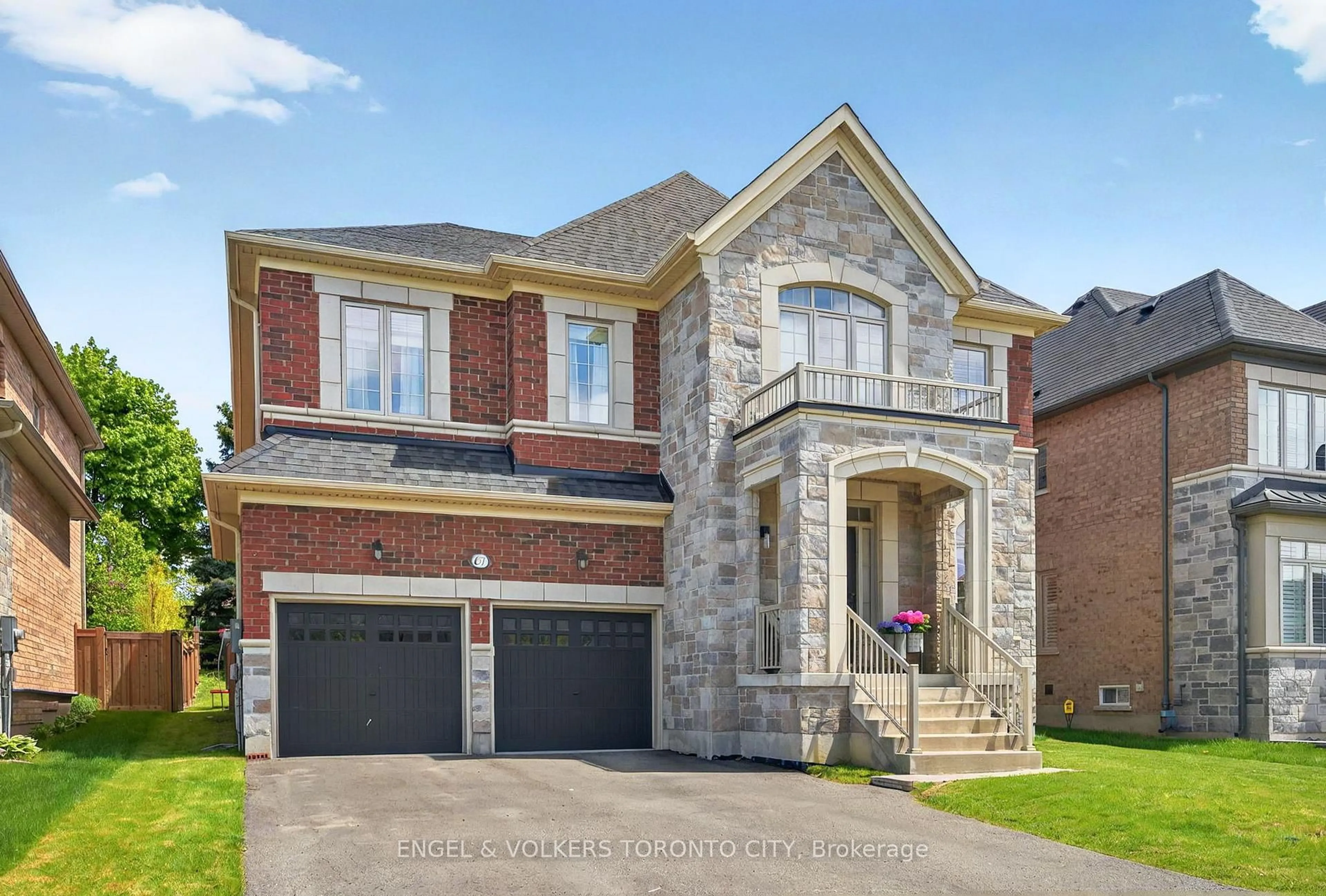 Home with brick exterior material, street for 67 Alf Neely Way, Newmarket Ontario L3Y 0C6