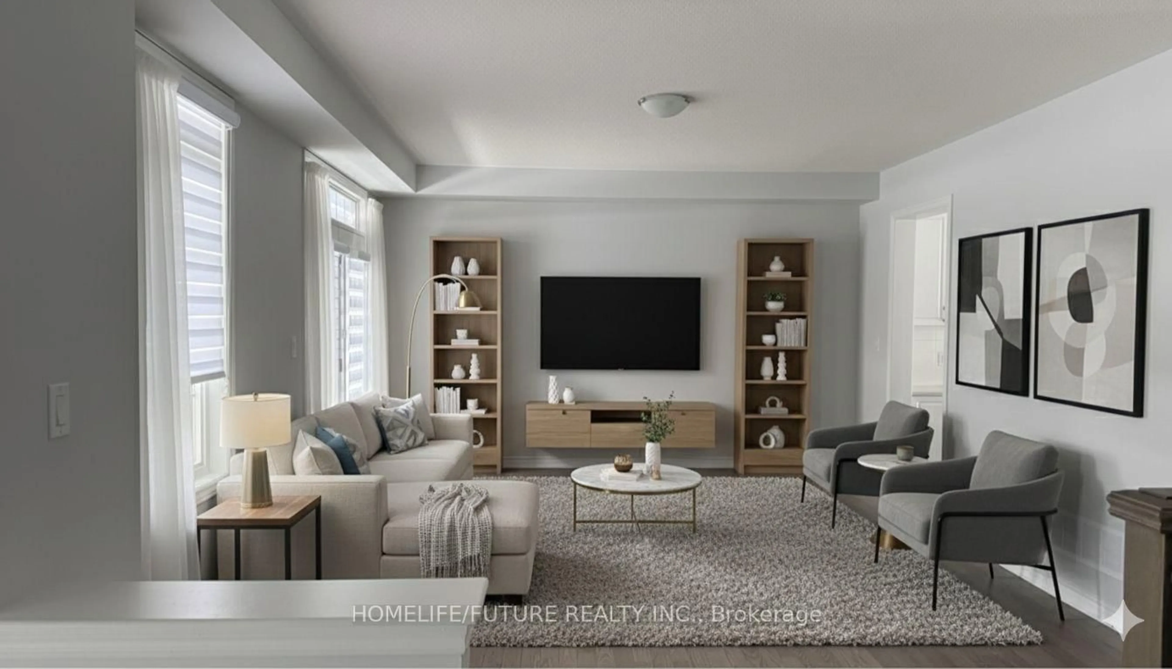 Living room with furniture, unknown for 23 Faimira Ave, Georgina Ontario L4P 0C2