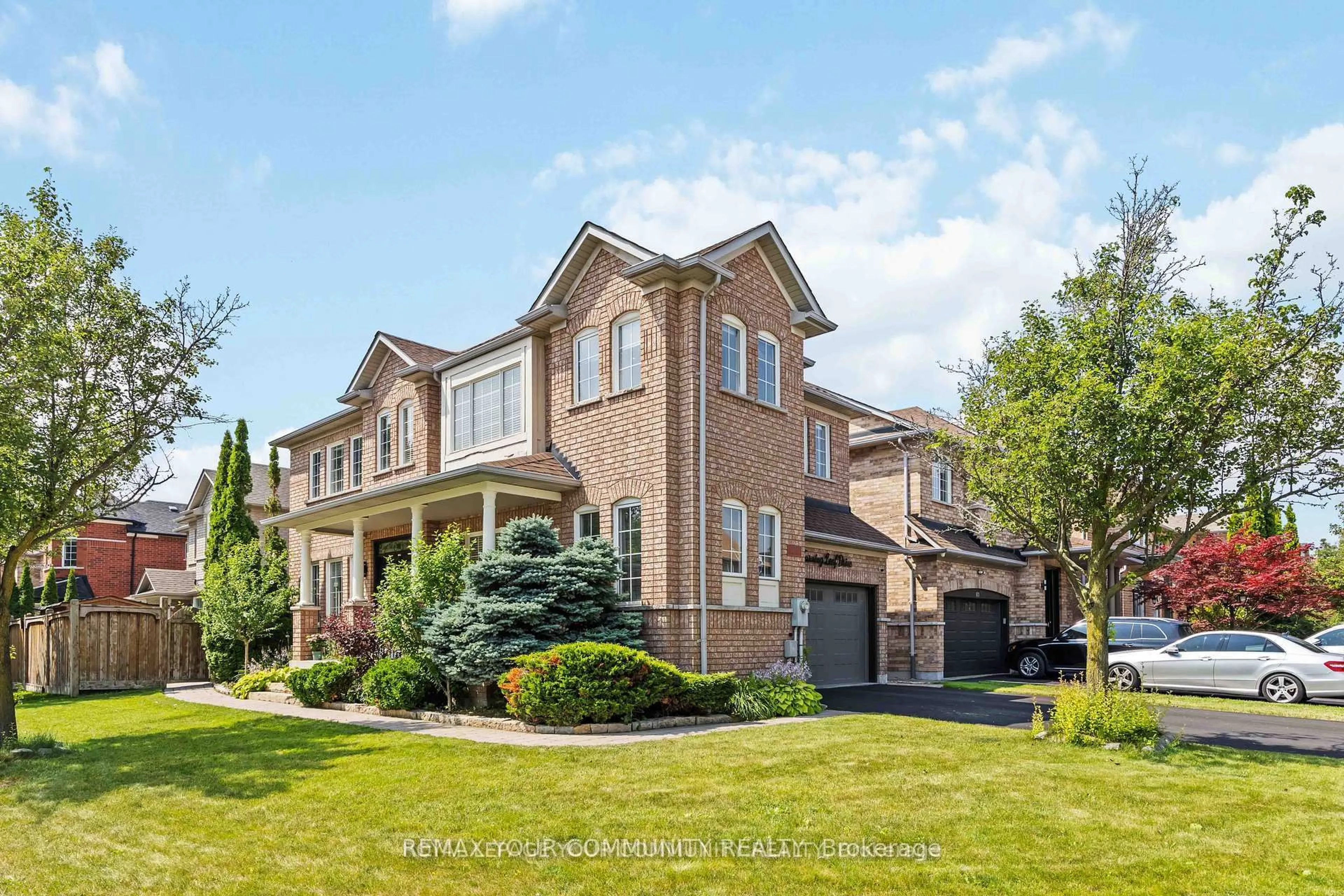 Home with brick exterior material, street for 57 Turning Leaf Dr, Vaughan Ontario L4H 2J5