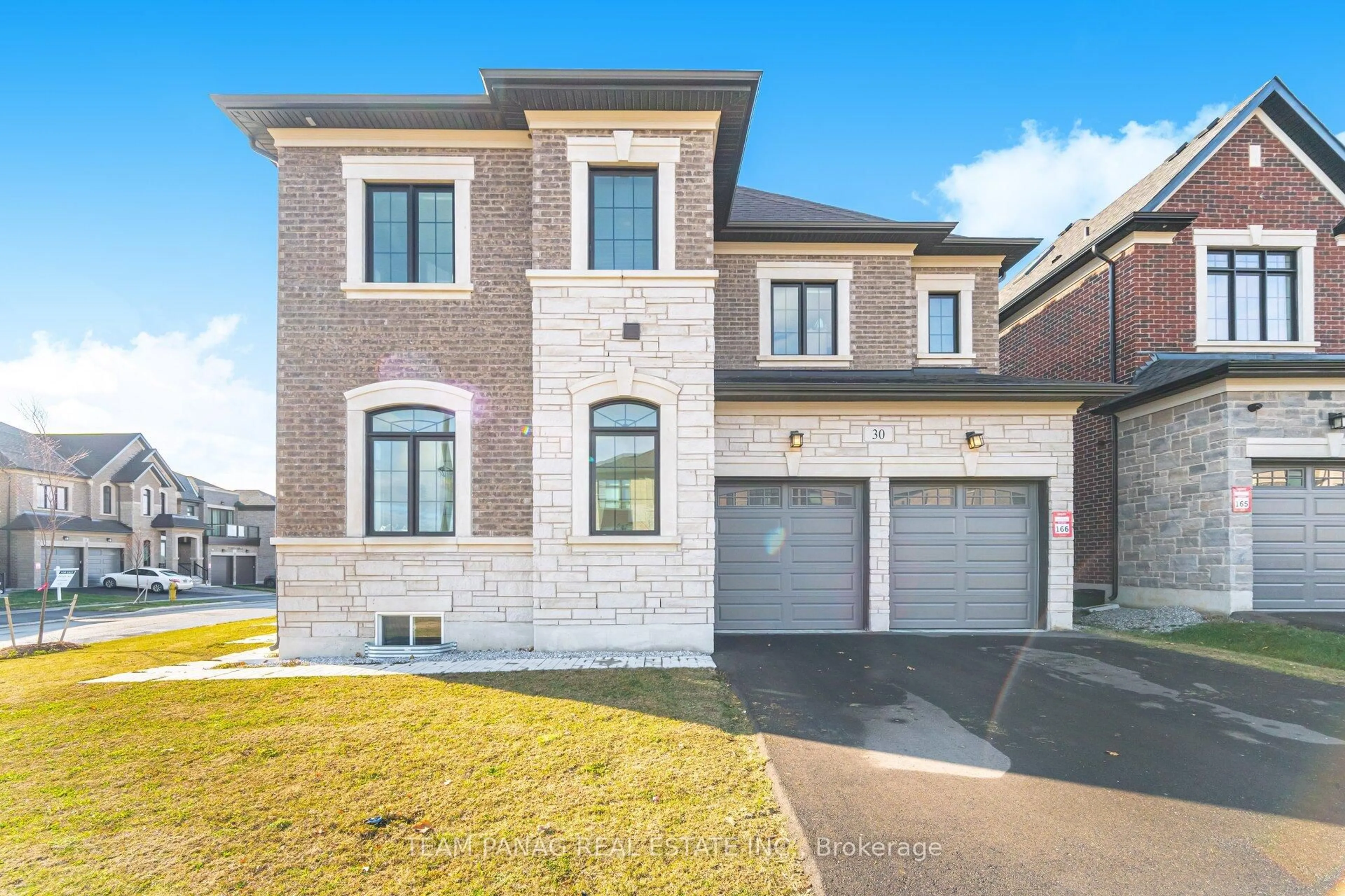 Home with brick exterior material, street for 30 Ballantyne Blvd, Vaughan Ontario L3L 0G2