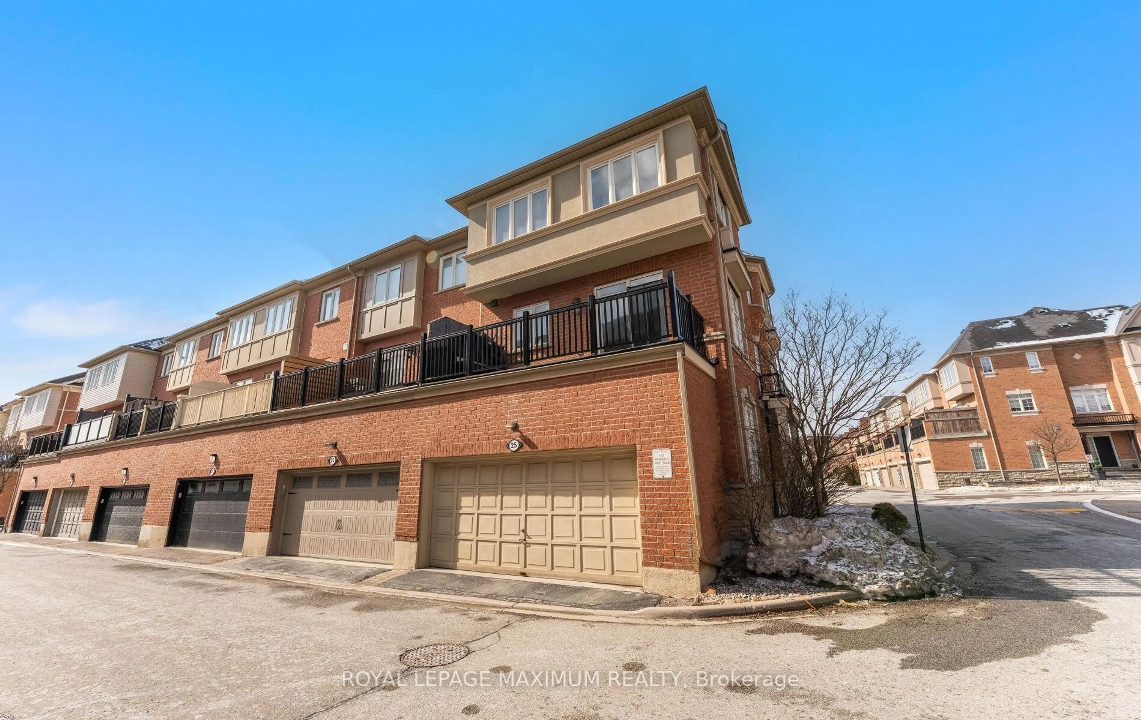 Home with brick exterior material, street for 25 John Frank Rd, Vaughan Ontario L4L 0A5