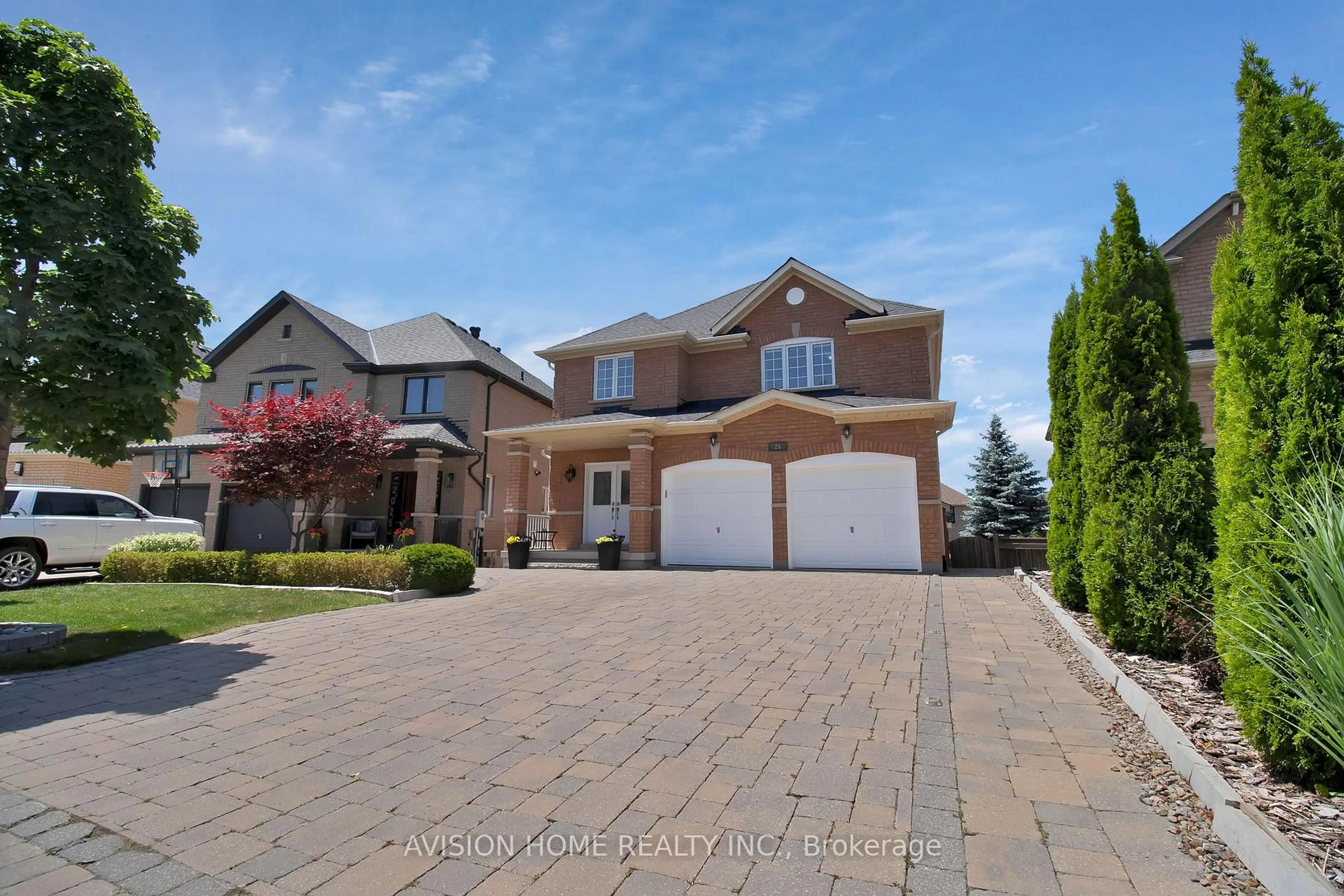 Home with brick exterior material, street for 26 Andrew Hill Dr, Vaughan Ontario L4H 0H3