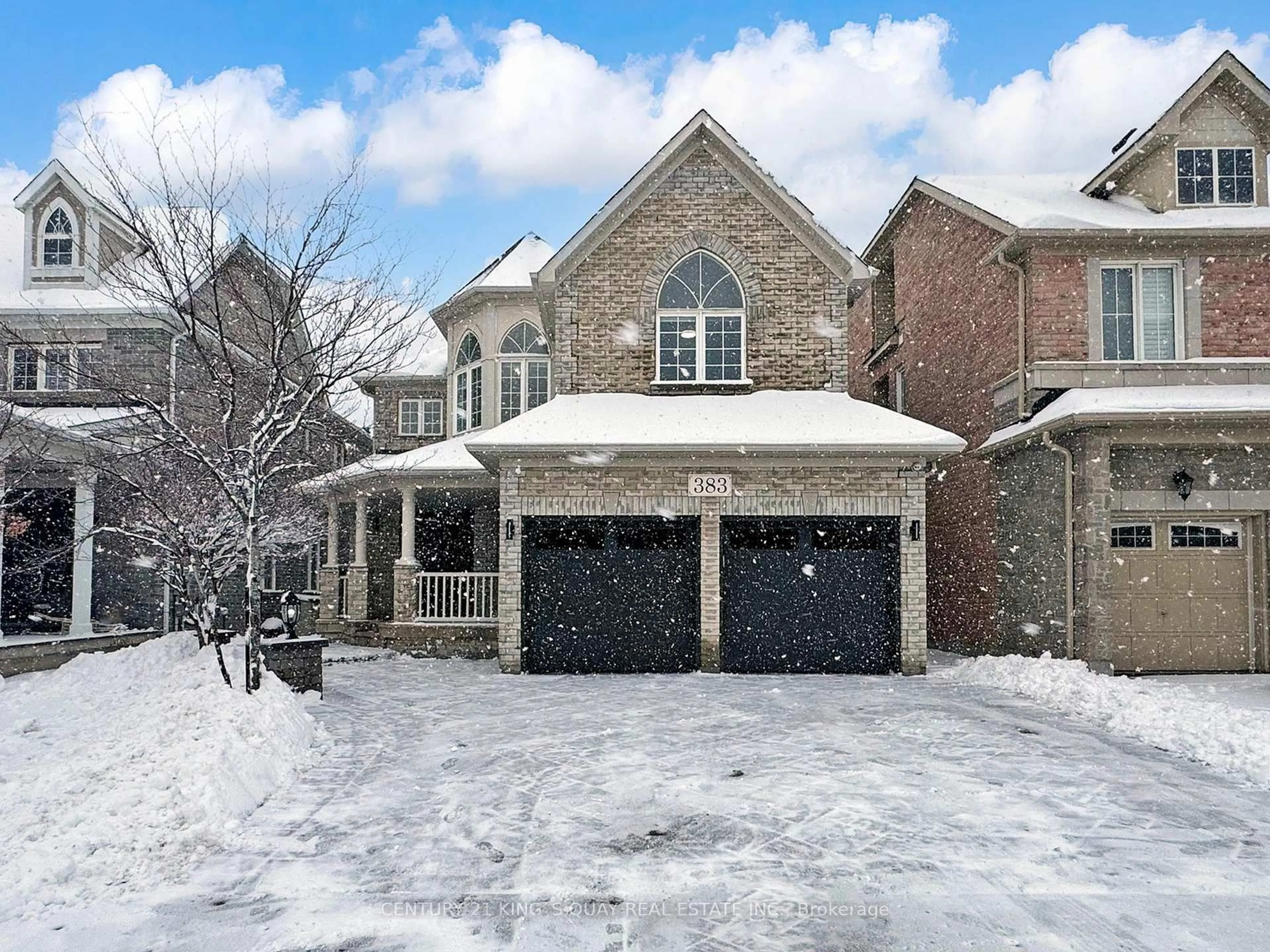 Home with brick exterior material, street for 383 Wilfred Murison Ave, Markham Ontario L6C 0B2