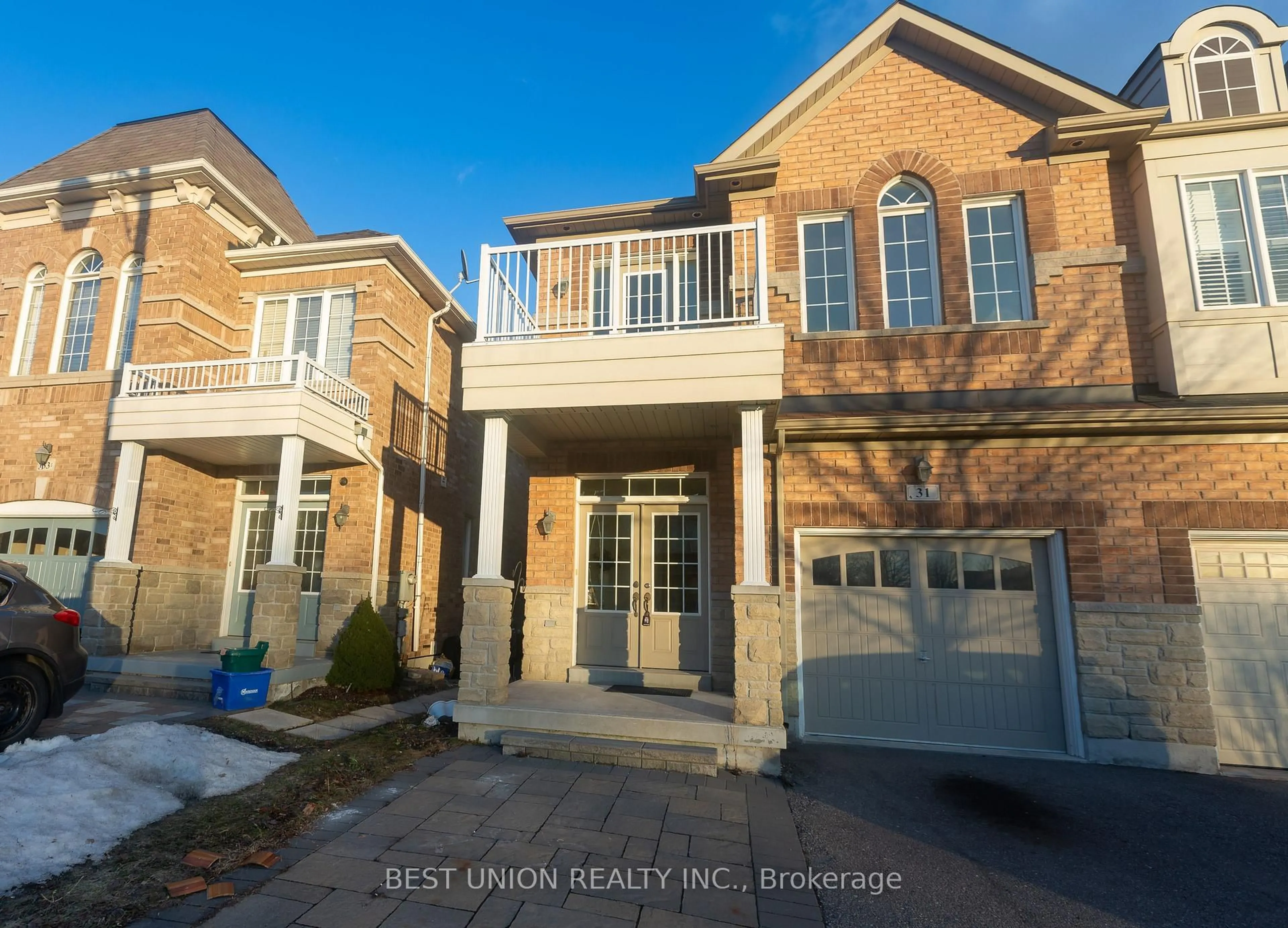 Home with brick exterior material, street for 31 Bernbridge Rd, Markham Ontario L6B 0S3
