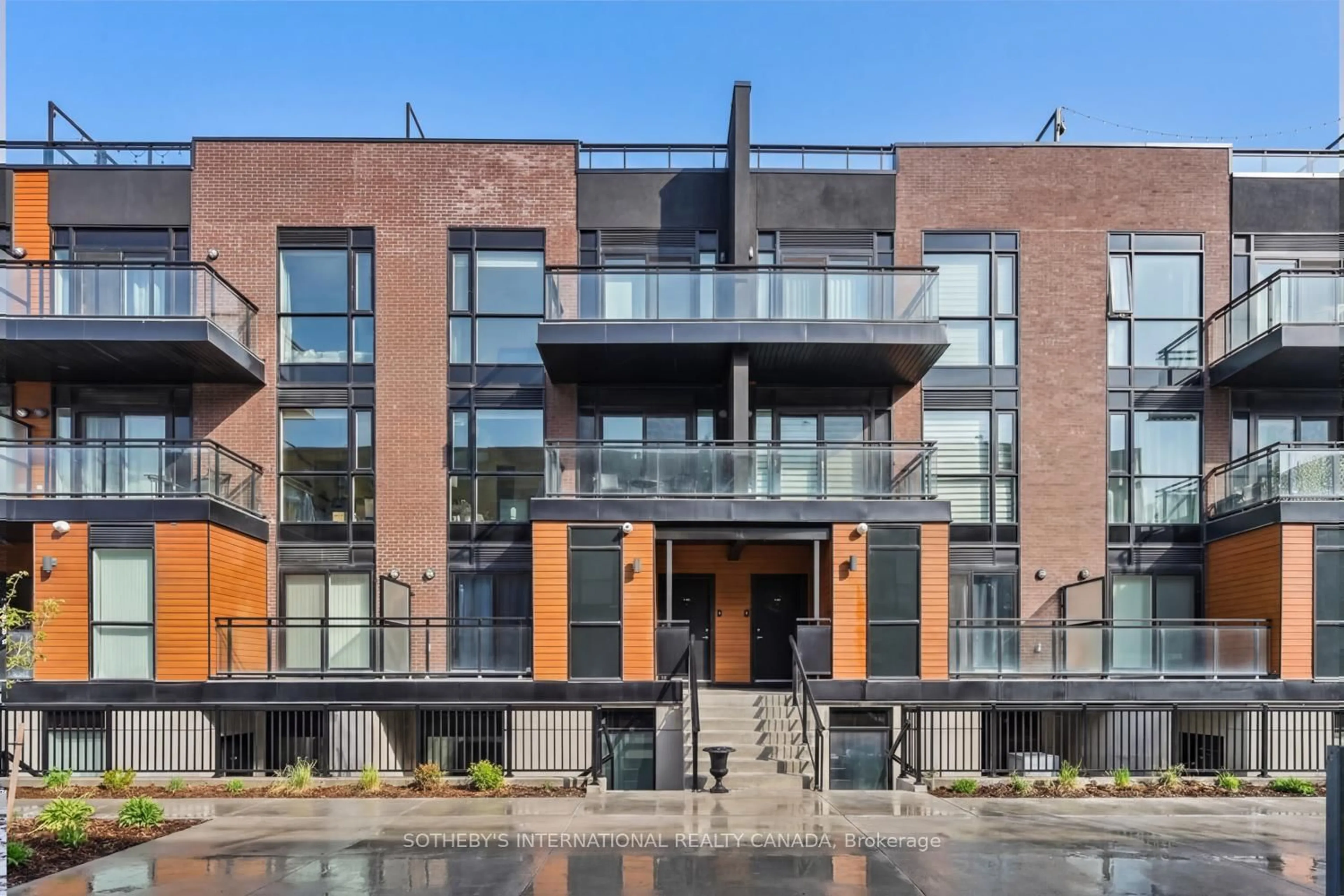 Home with brick exterior material, street for 5309 Highway 7 #A1003, Vaughan Ontario L4L 0J1