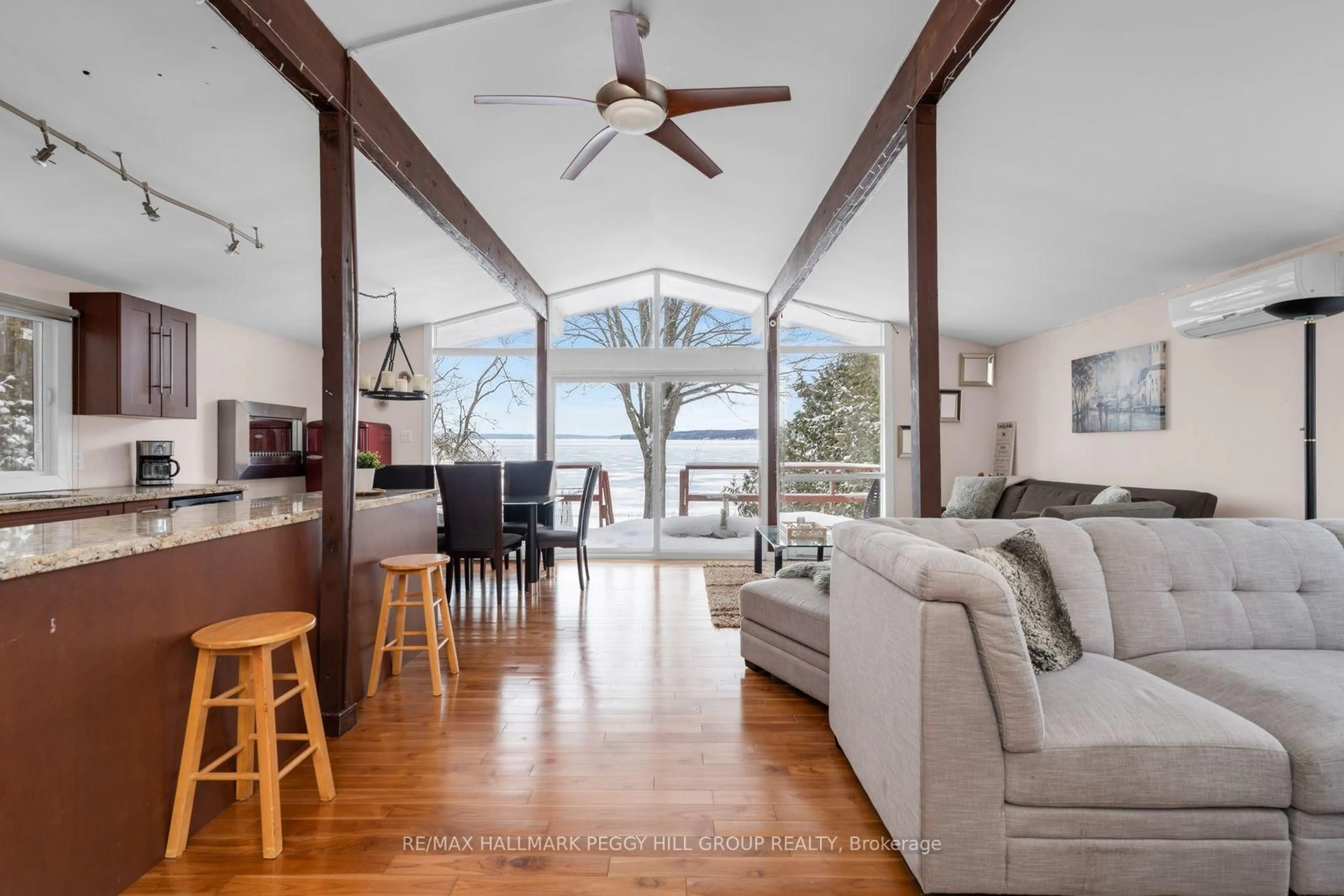 Living room with furniture, unknown for 3595 Glenhaven Beach Rd, Innisfil Ontario L9S 2Z2