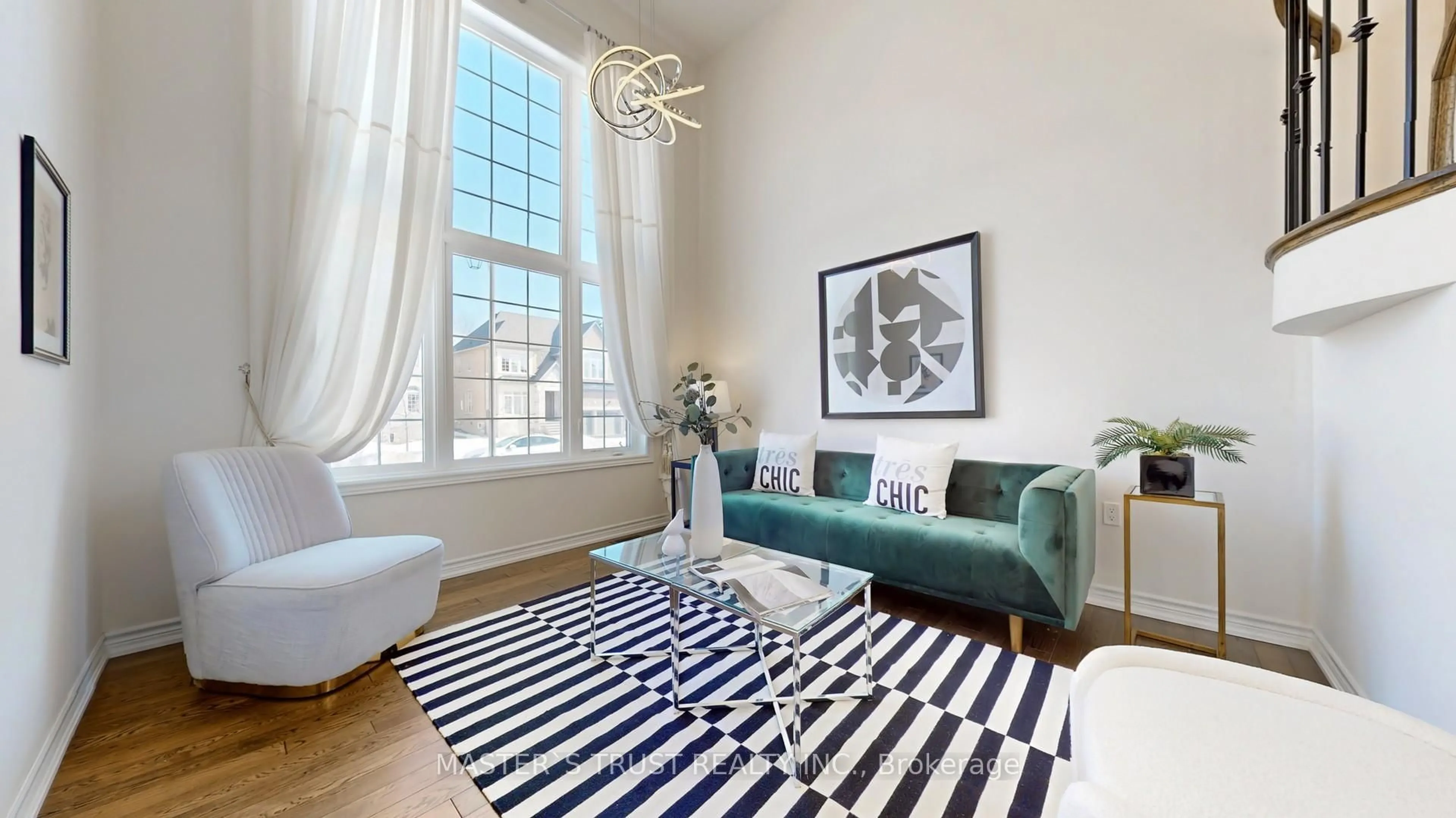 Living room with furniture, unknown for 68 Alf Neely Way, Newmarket Ontario L3Y 0C6