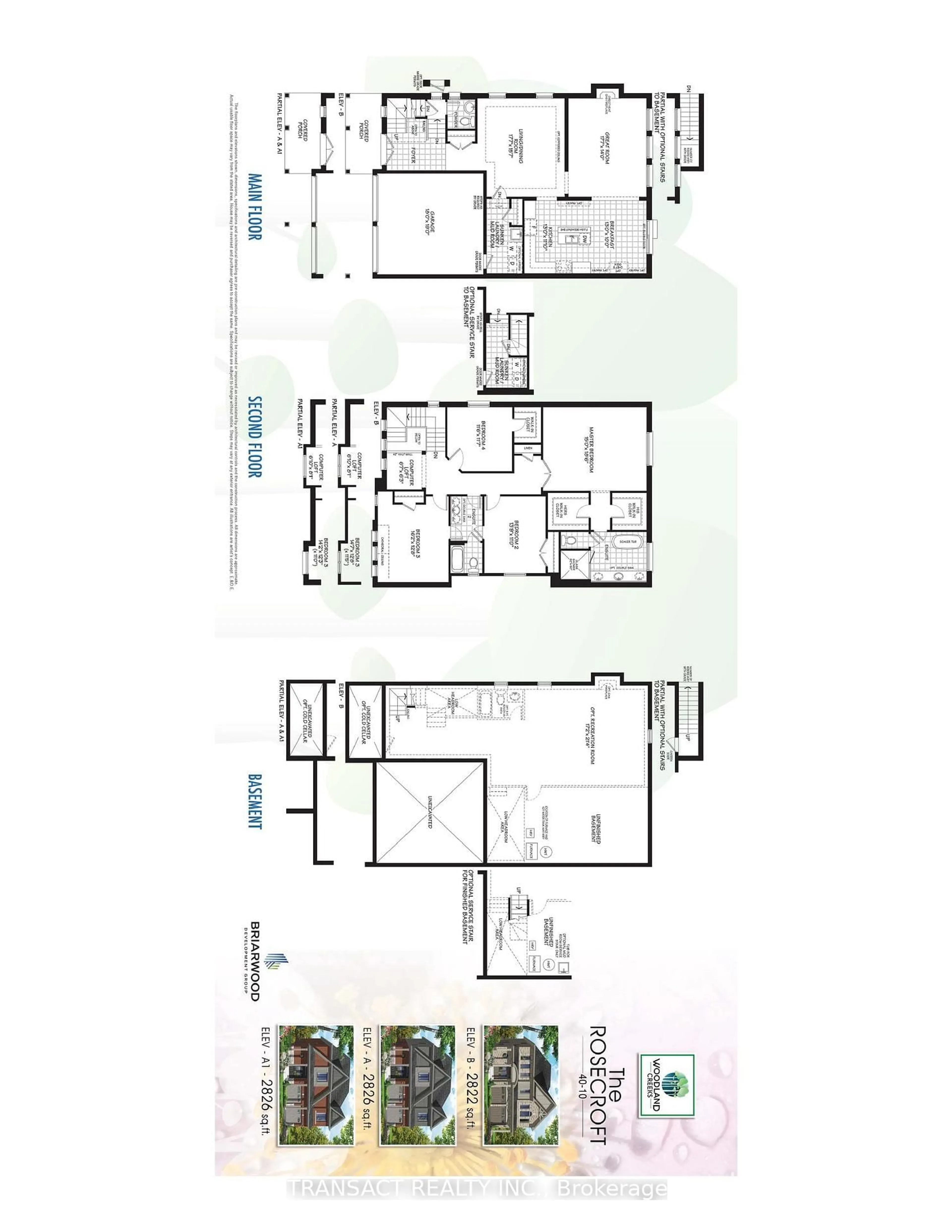 Floor plan for 5 Wakefield Blvd, Essa Ontario L3W 0L7