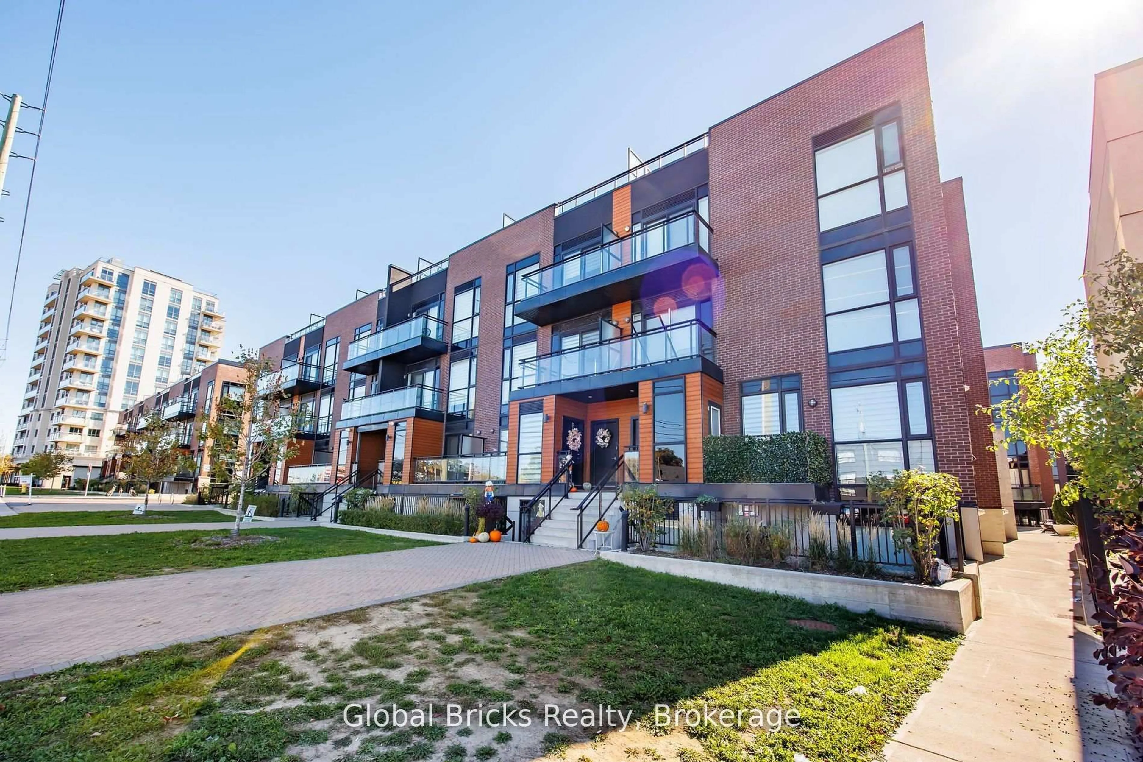 A pic from outside/outdoor area/front of a property/back of a property/a pic from drone, street for 5309 Highway 7 Highway #A102, Vaughan Ontario L4L 1T3