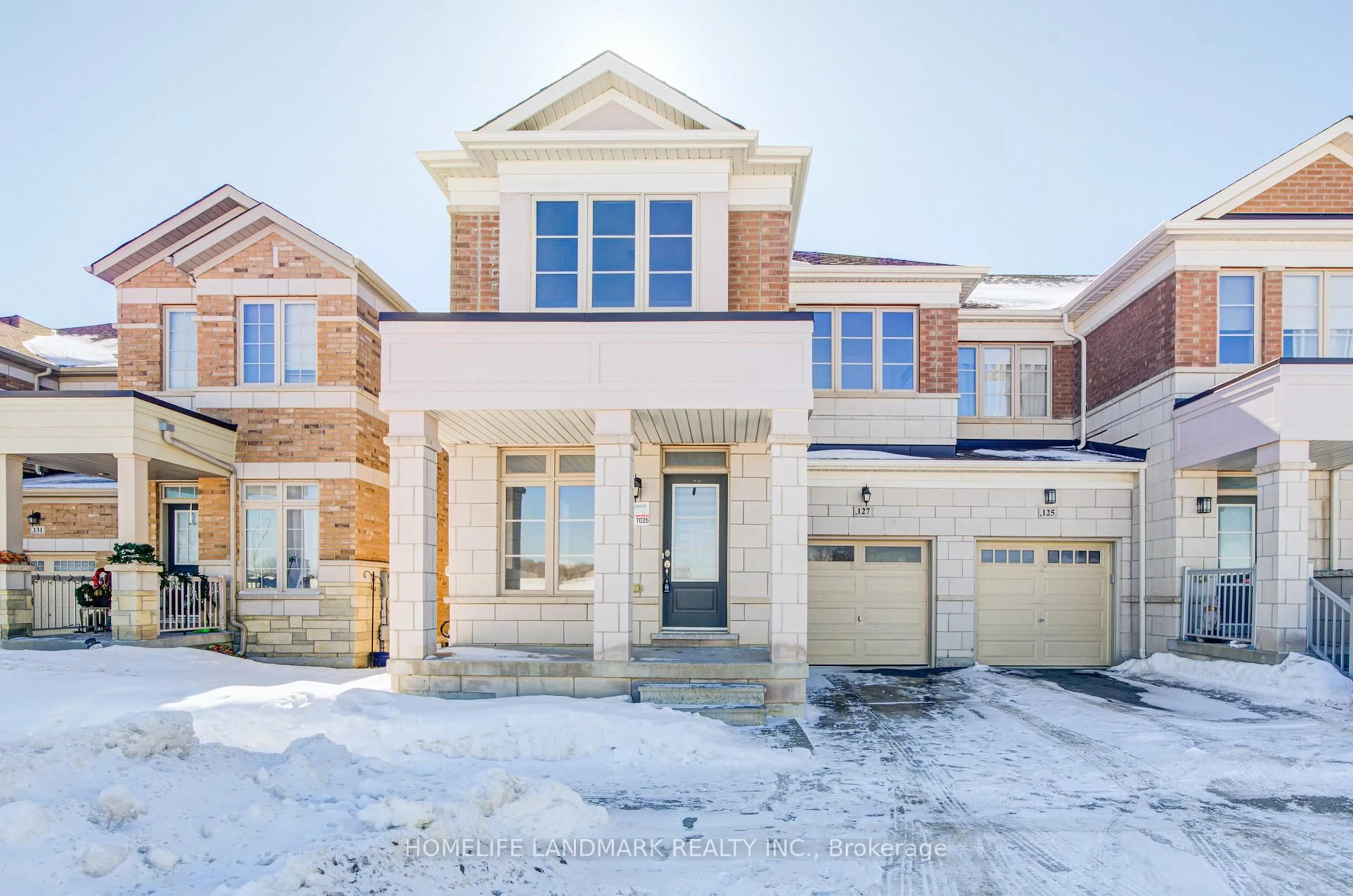 Home with brick exterior material, street for 127 Decast Cres, Markham Ontario L6B 1N8