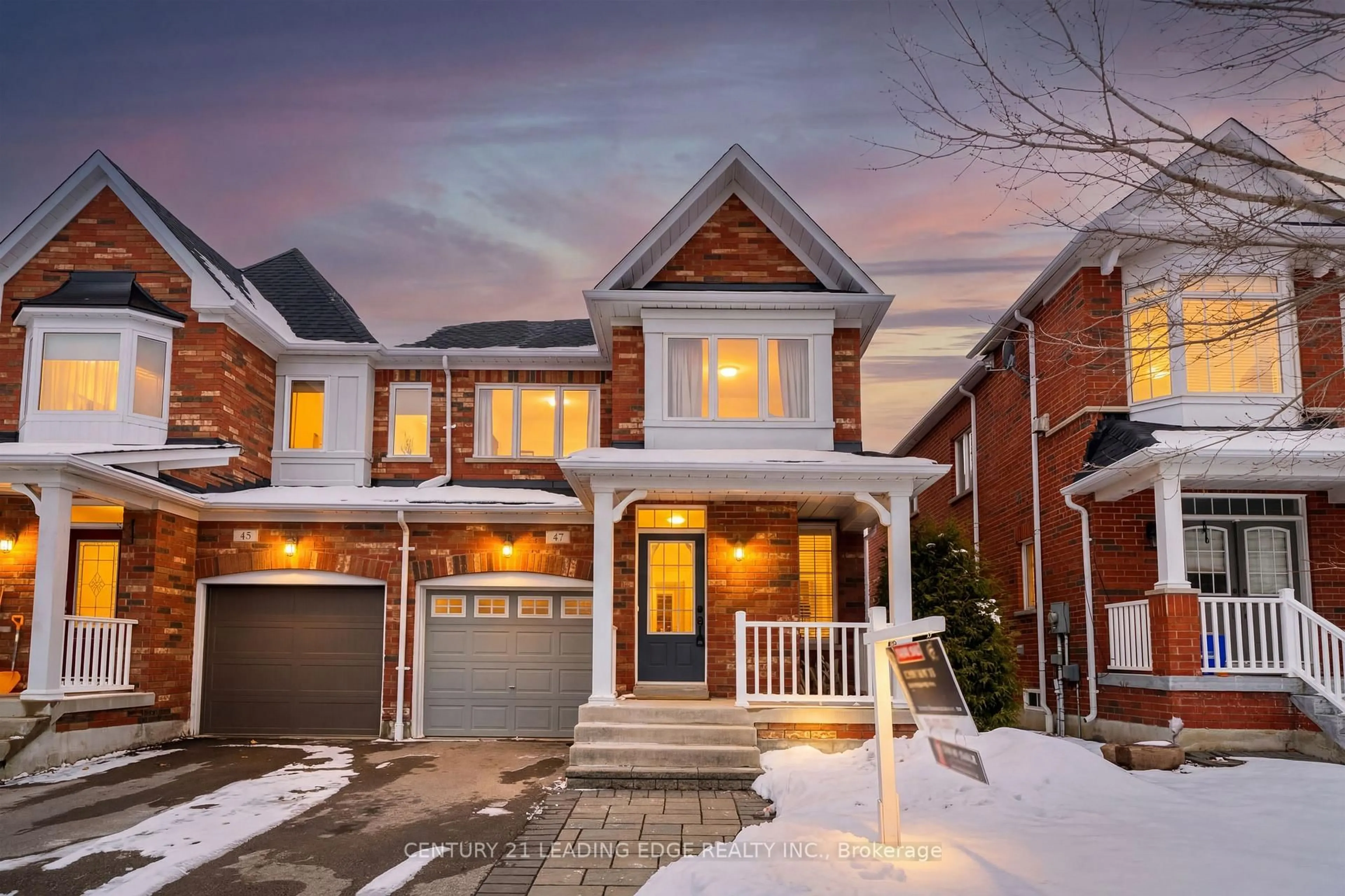 Home with brick exterior material, street for 47 HOPPINGTON Ave, Whitchurch-Stouffville Ontario L4A 0L1