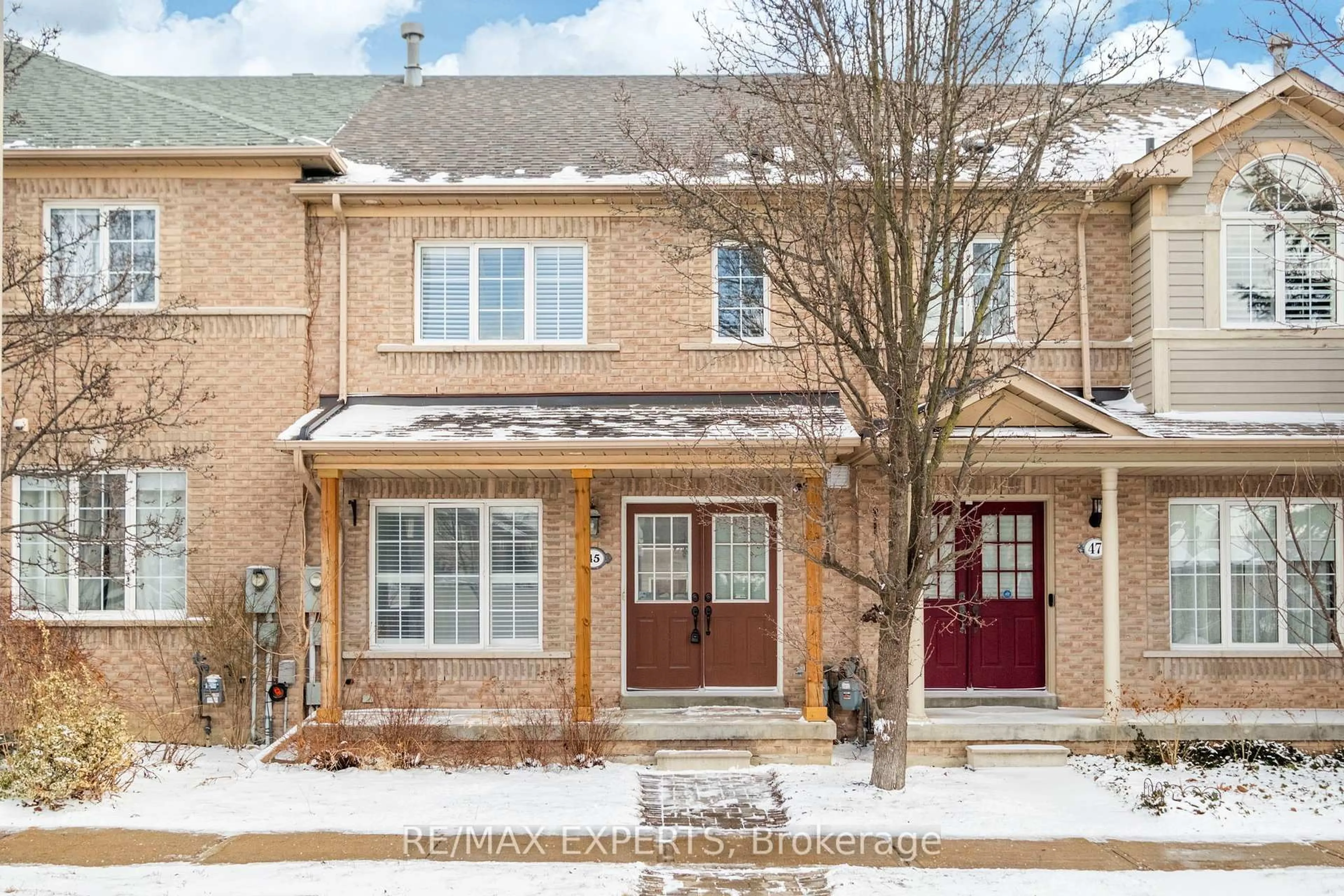 Home with brick exterior material, street for 45 Forest Run Blvd, Vaughan Ontario L4K 5J7