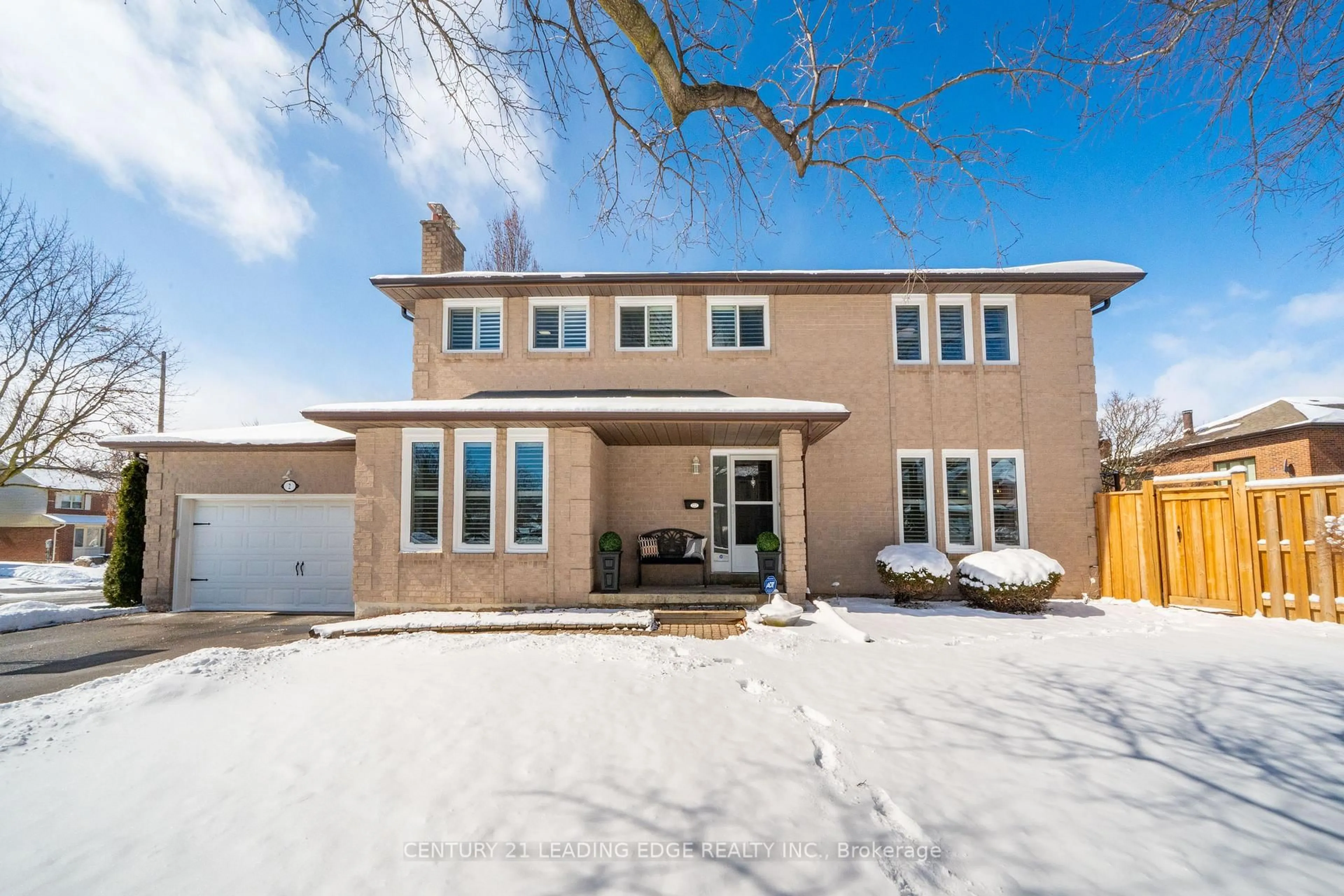 Home with brick exterior material, street for 2 Bryant Rd, Markham Ontario L3P 4R3