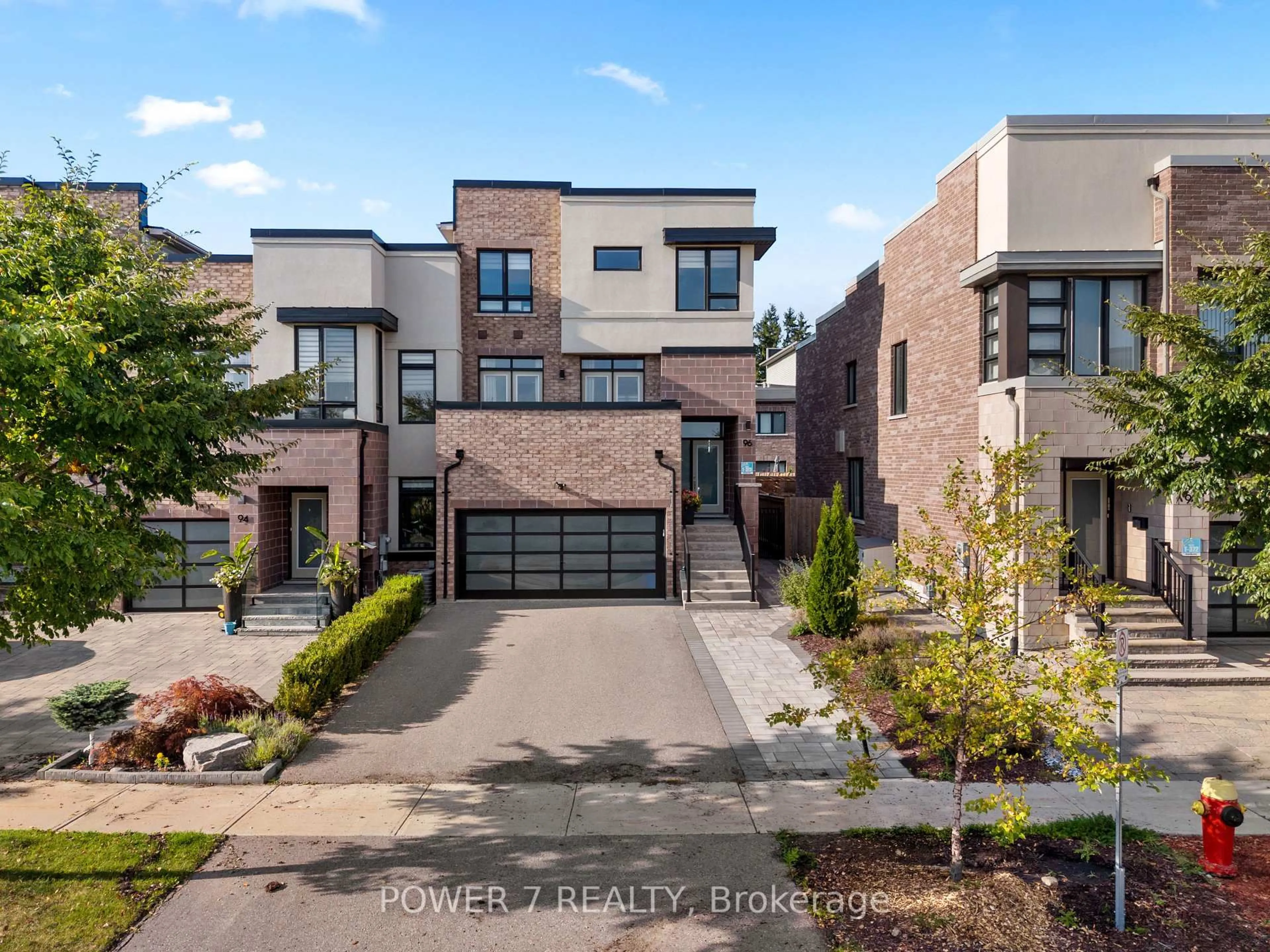 Home with brick exterior material, street for 96 Anchusa Dr, Richmond Hill Ontario L4E 1C5