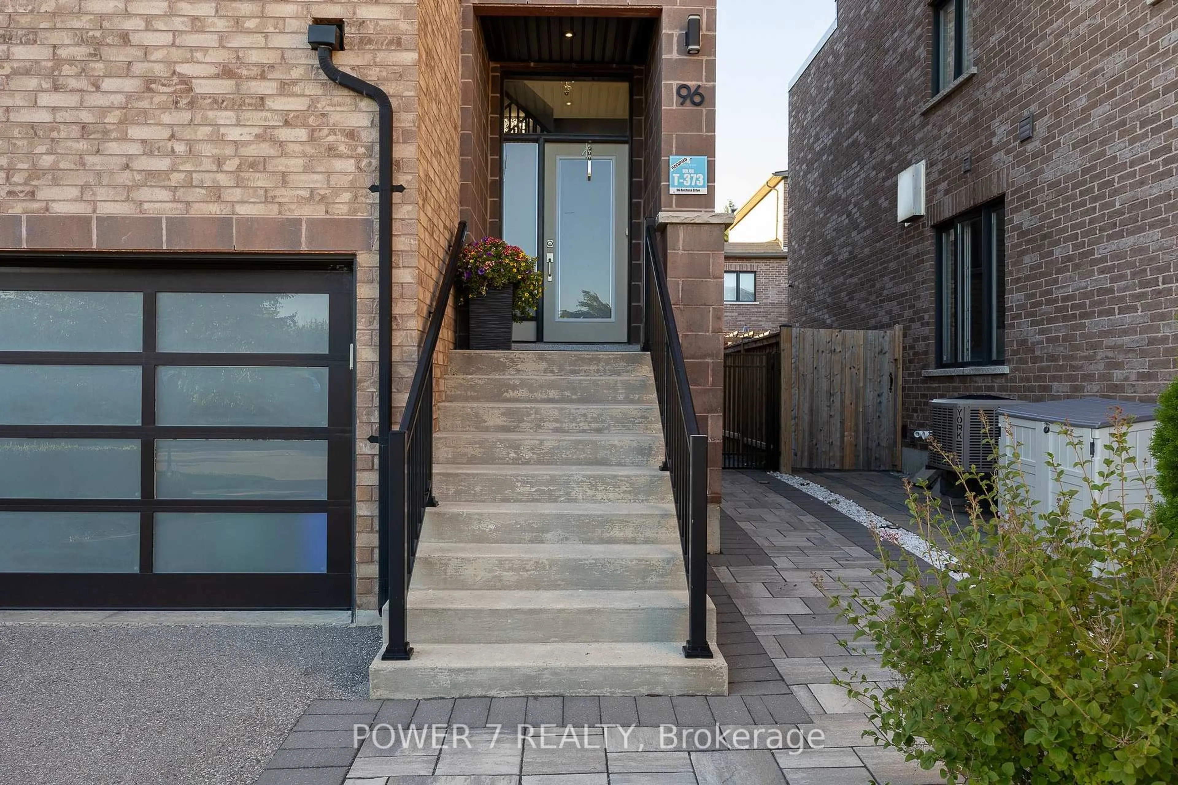 Home with brick exterior material, street for 96 Anchusa Dr, Richmond Hill Ontario L4E 1C5