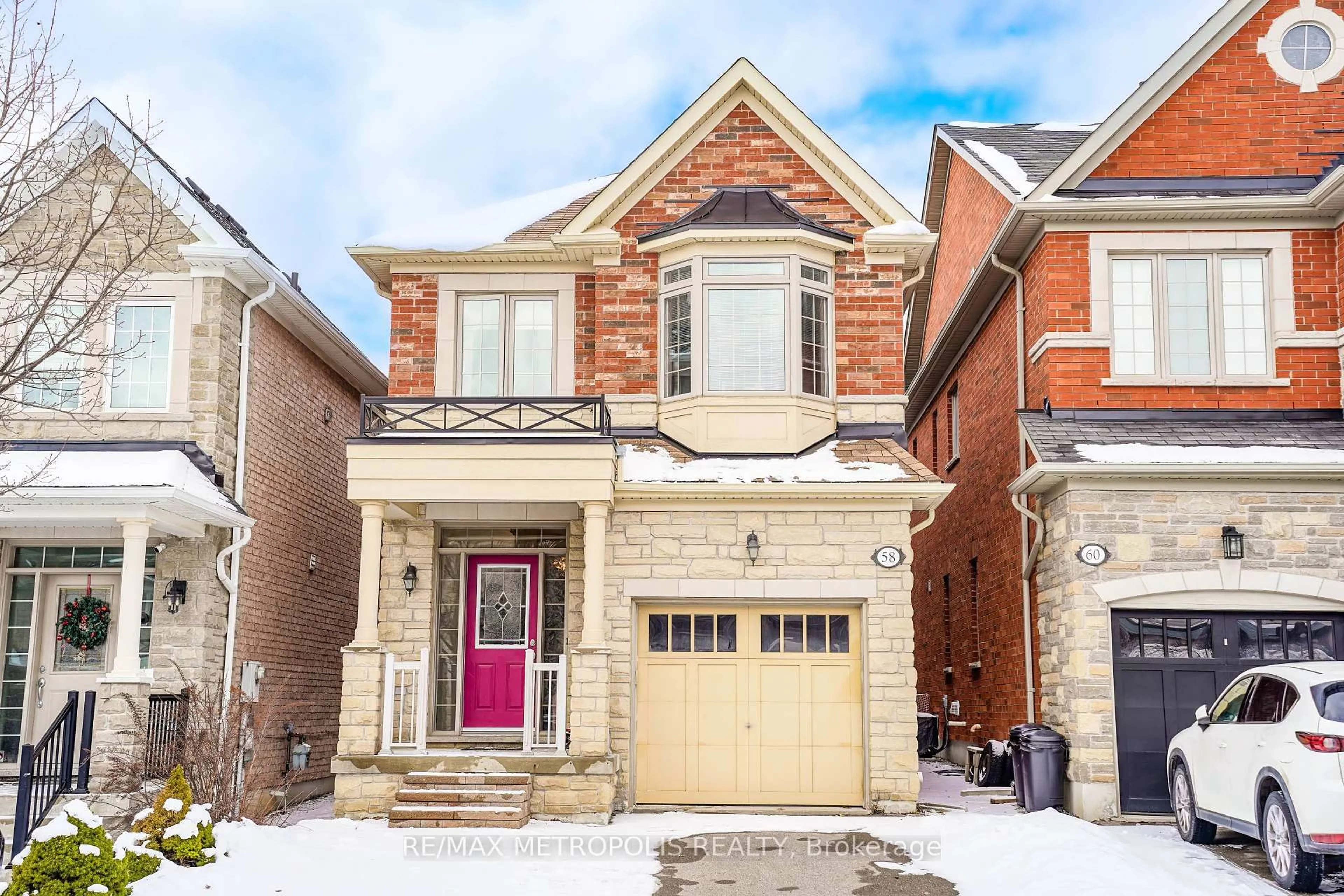 Home with brick exterior material, street for 58 Lady Loretta Lane, Vaughan Ontario L6A 4E9