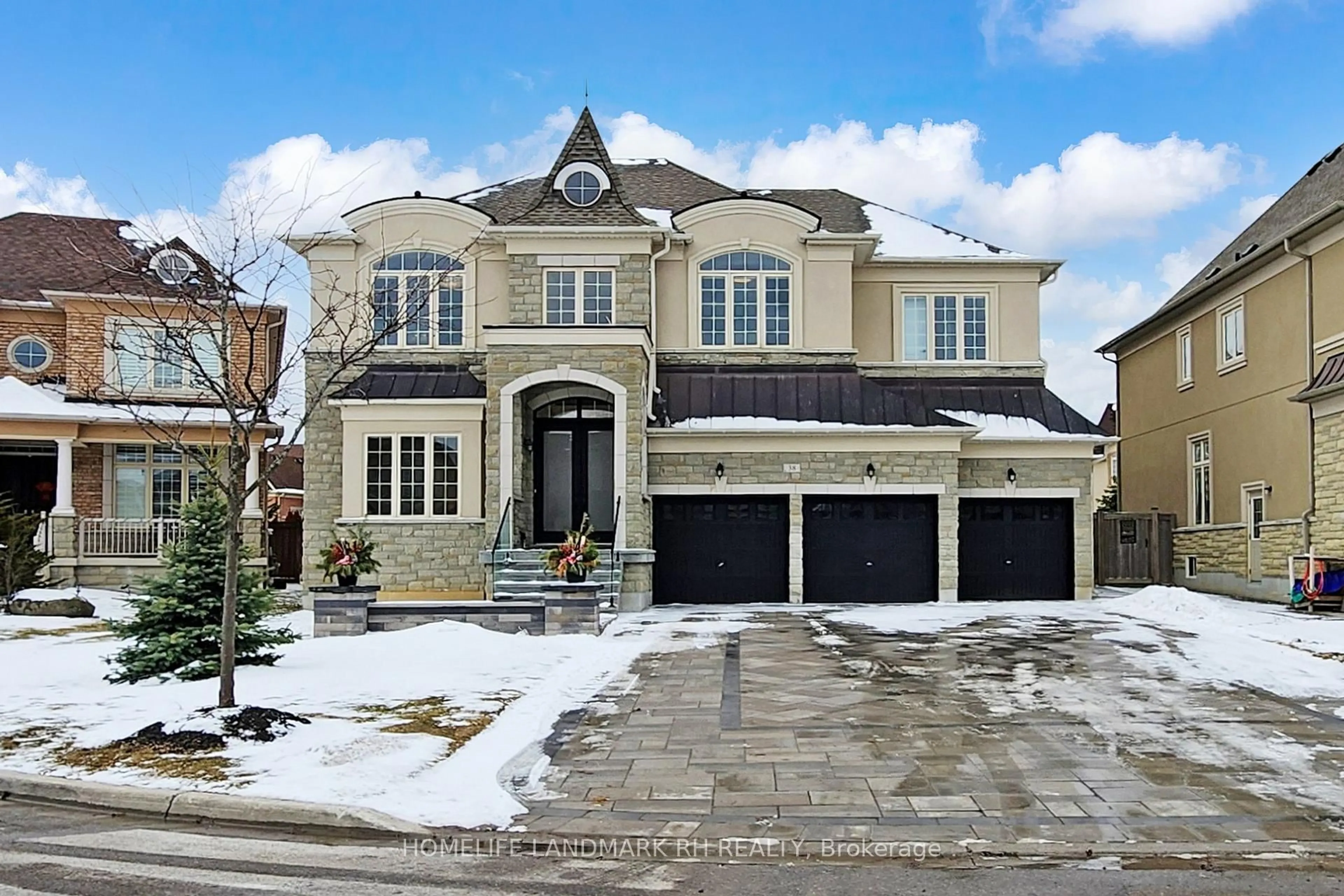 Home with brick exterior material, street for 38 Kaia Crt, Vaughan Ontario L6A 4T9