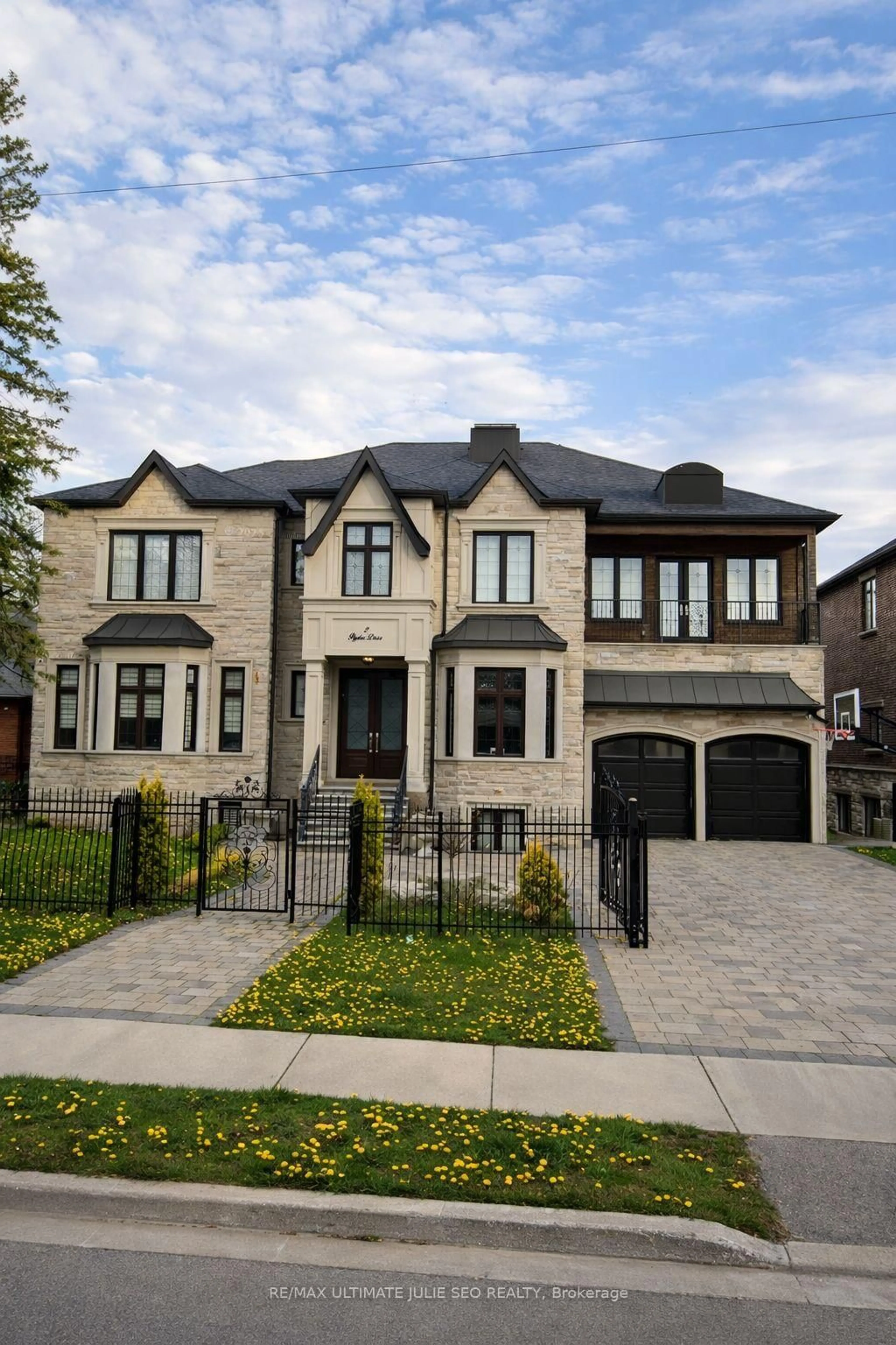 Home with brick exterior material, street for 2 Poplar Dr, Richmond Hill Ontario L4E 2W5