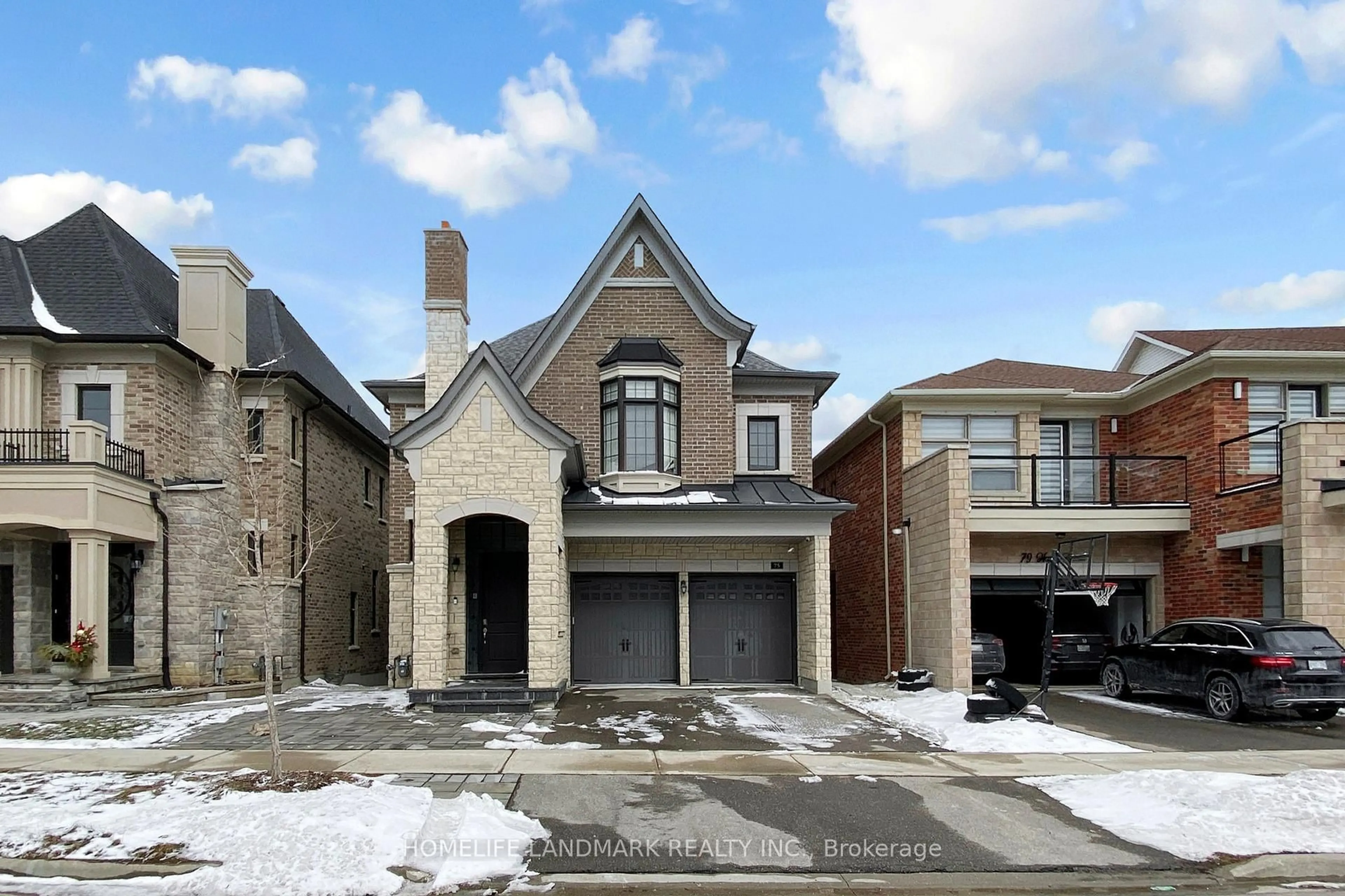 Home with brick exterior material, street for 75 Hurst Ave, Vaughan Ontario L6A 4Y6