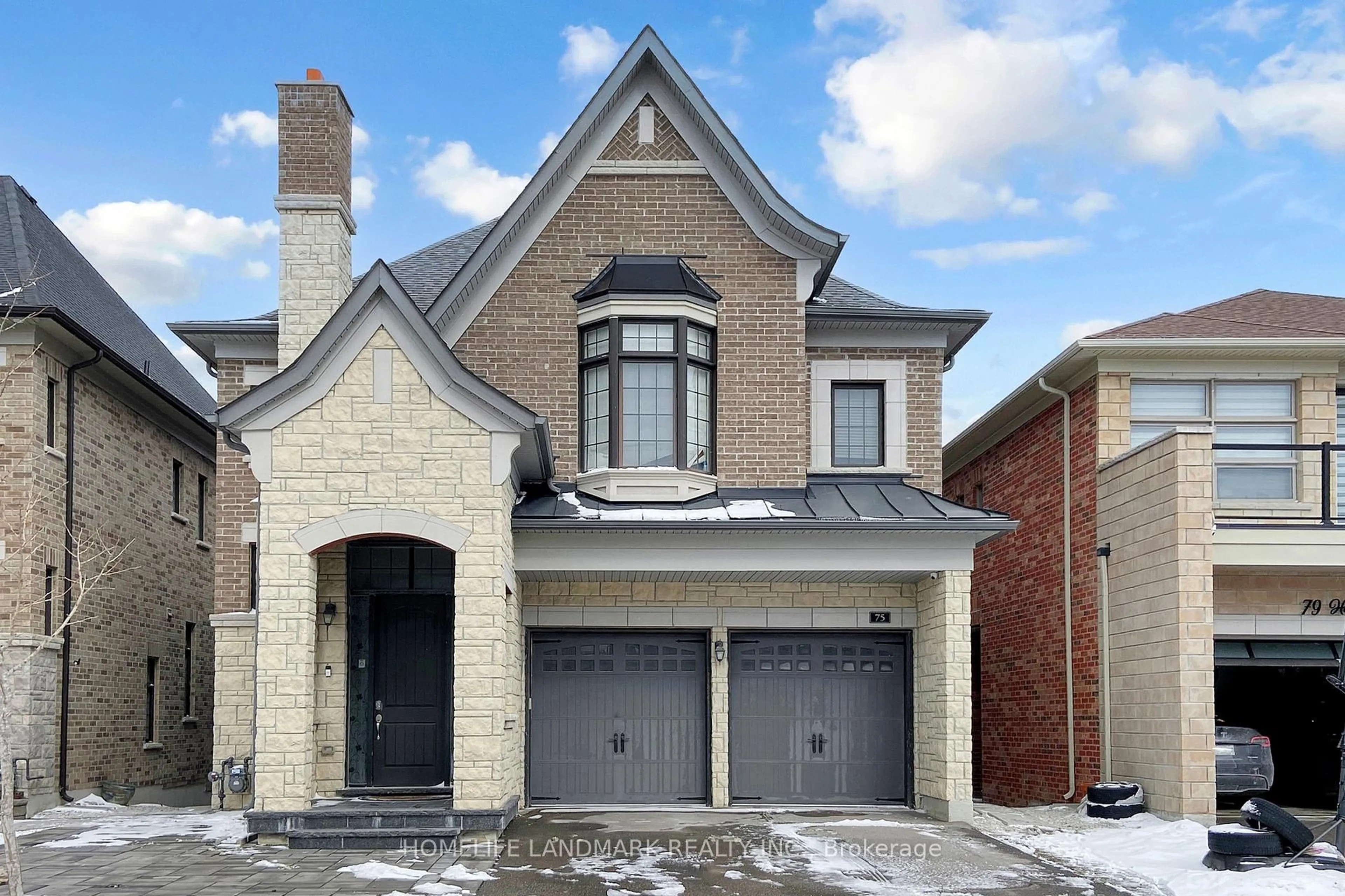 Home with brick exterior material, street for 75 Hurst Ave, Vaughan Ontario L6A 4Y6