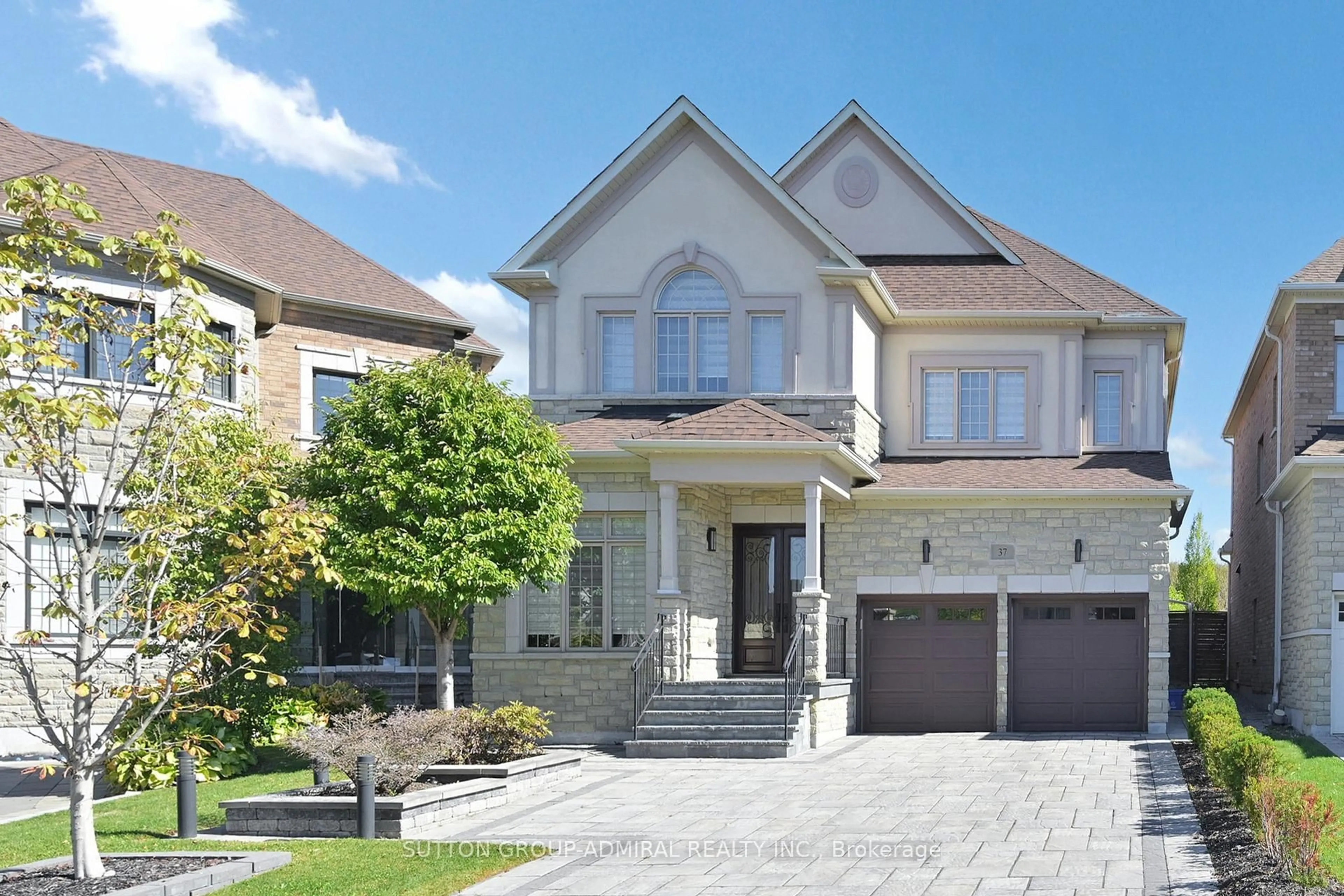 Home with brick exterior material, street for 37 Cedarpoint Crt, Vaughan Ontario L6A 4P7