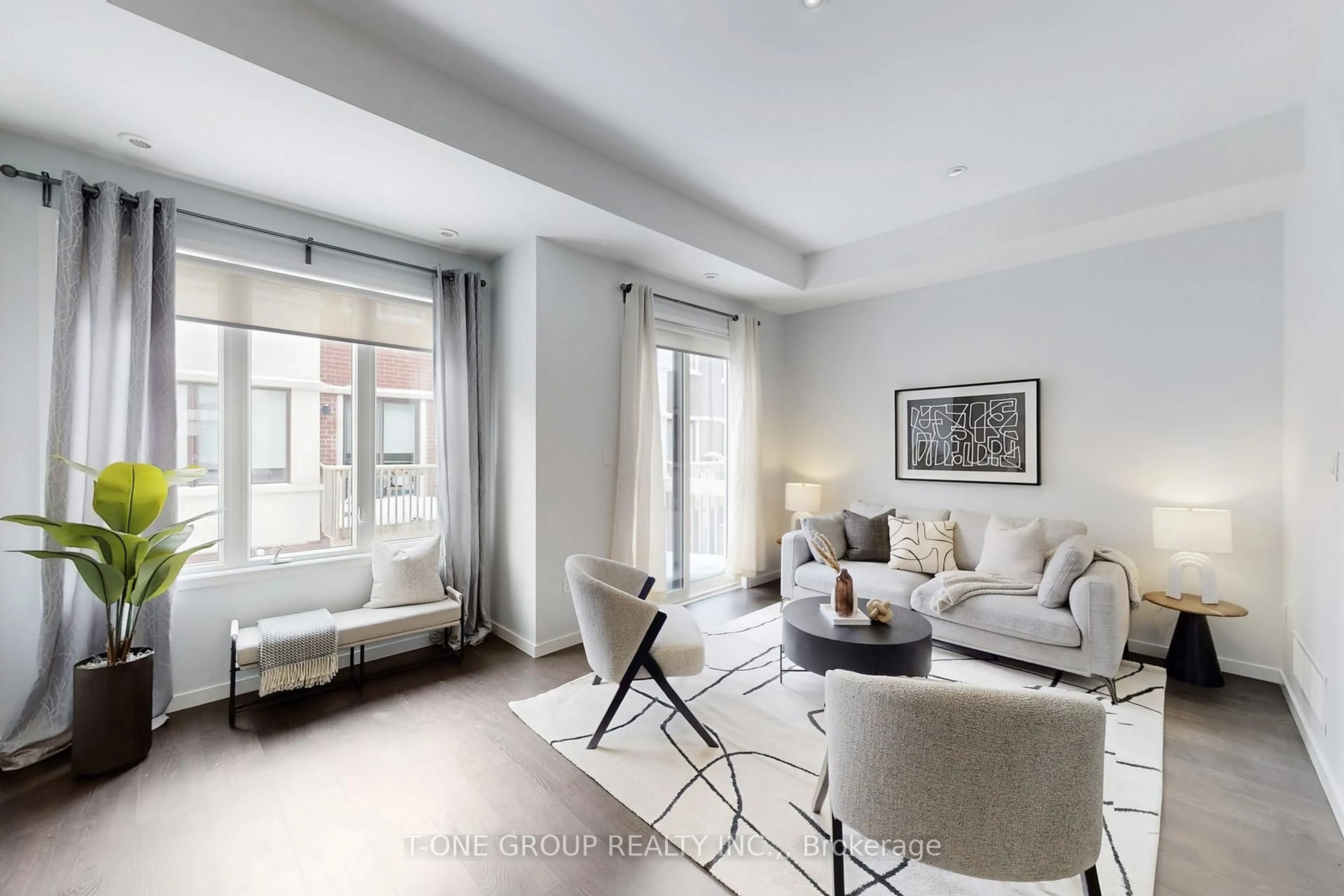 Living room with furniture, unknown for 27 Genuine Lane, Richmond Hill Ontario L4B 0E5