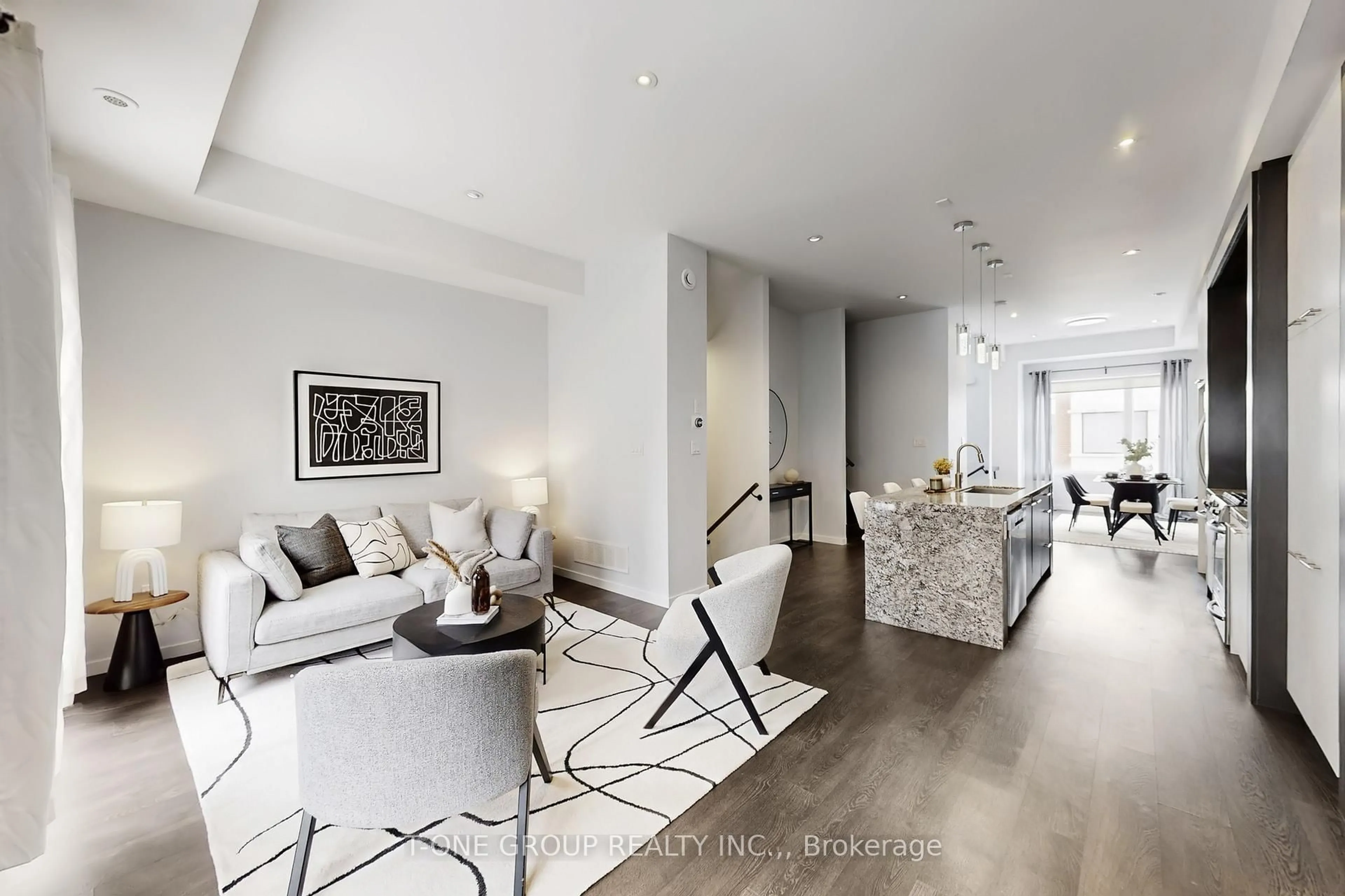 Living room with furniture, unknown for 27 Genuine Lane, Richmond Hill Ontario L4B 0E5