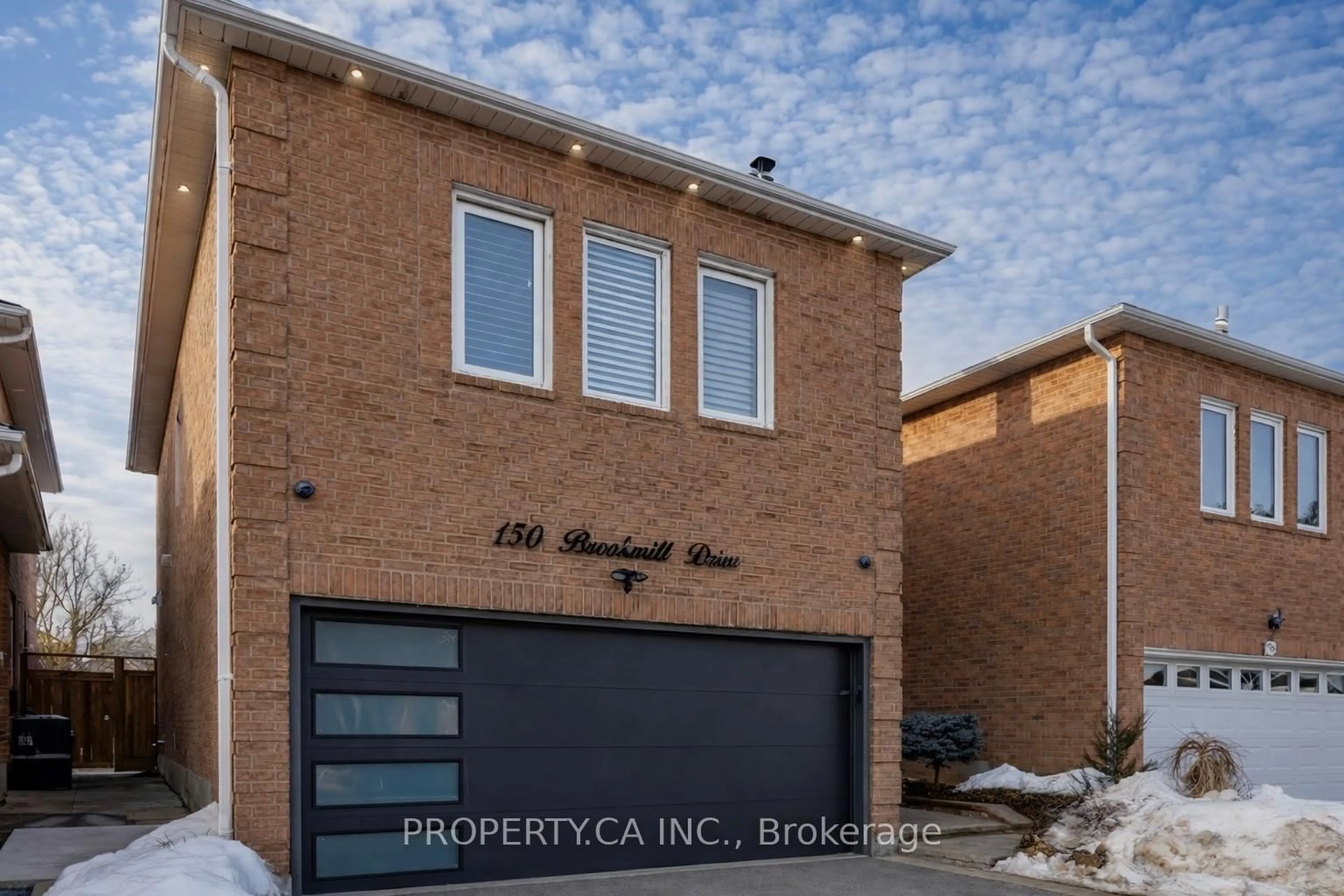 Home with brick exterior material, street for 150 Brookmill Dr, Vaughan Ontario L4J 6M2