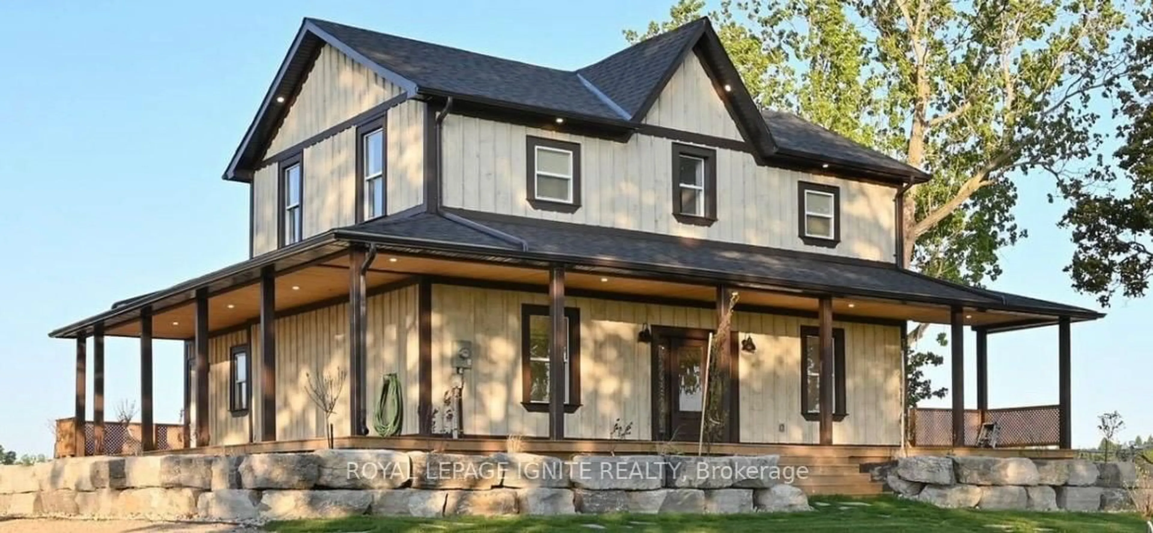 Home with brick exterior material, building for 5445 Concession Rd #6, Adjala-Tosorontio Ontario L9R 1V3