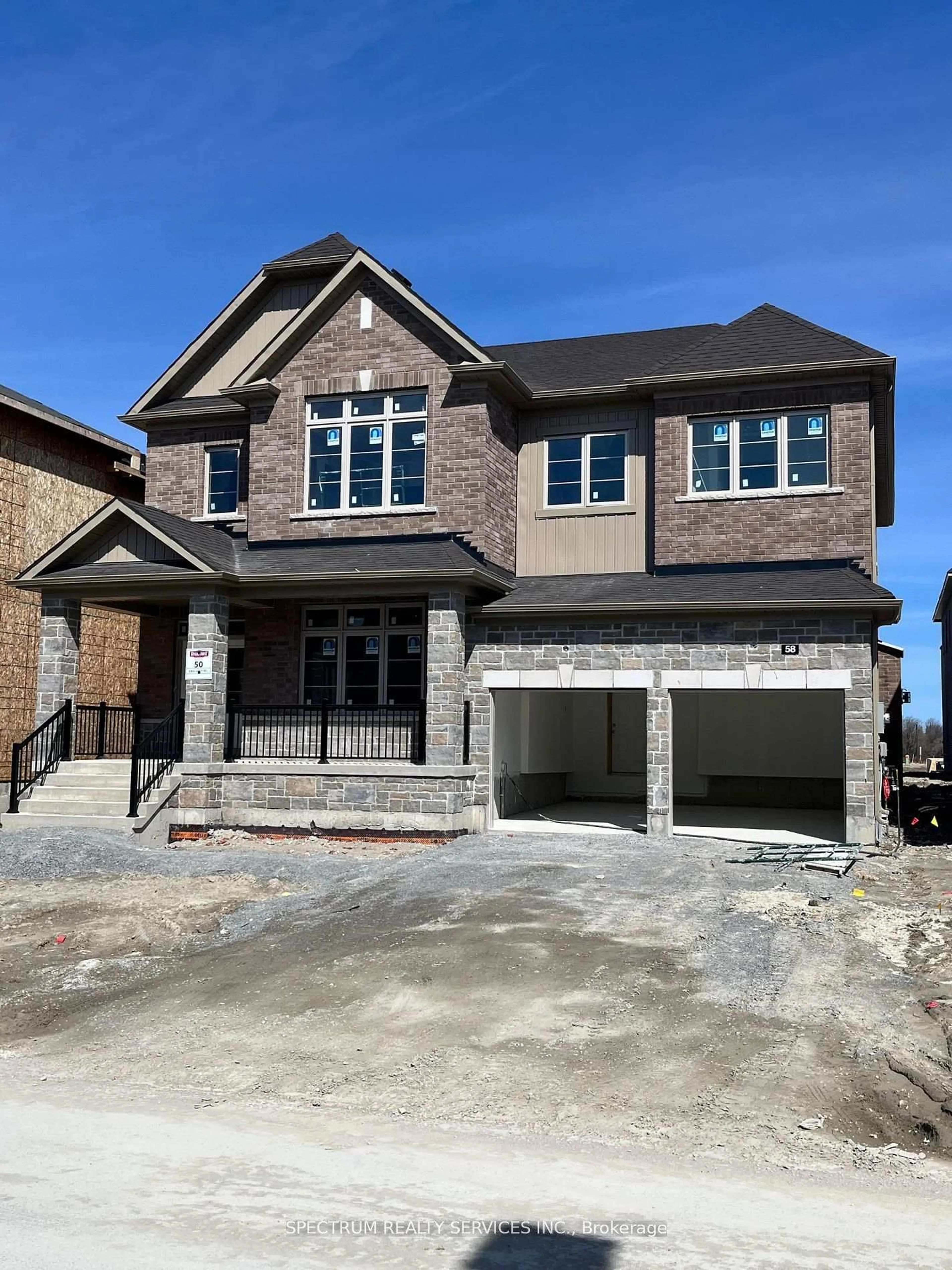 Home with brick exterior material, street for 58 Bud Leggett Cres, Georgina Ontario L4P 0T1