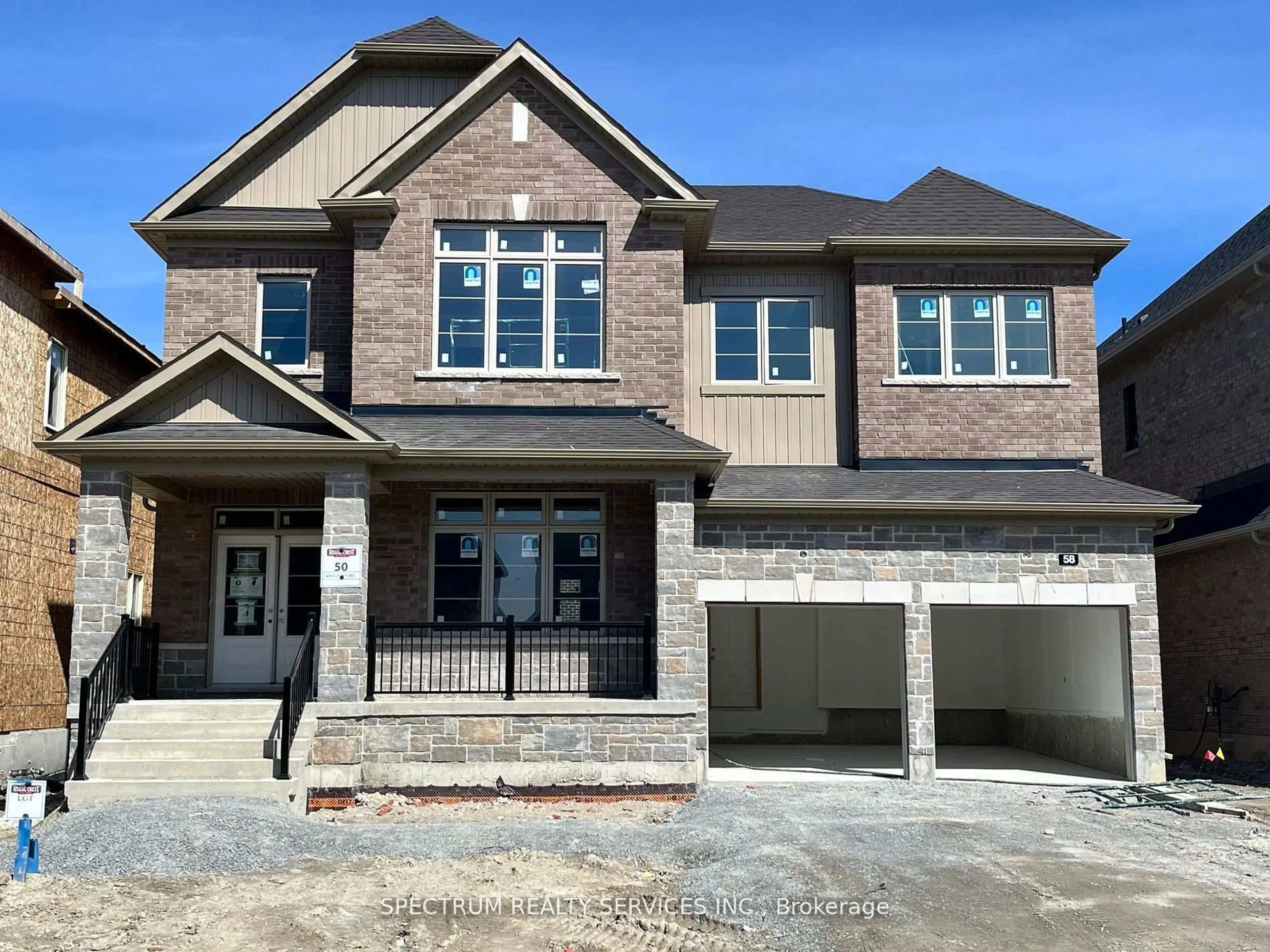 Home with brick exterior material, street for 58 Bud Leggett Cres, Georgina Ontario L4P 0T1