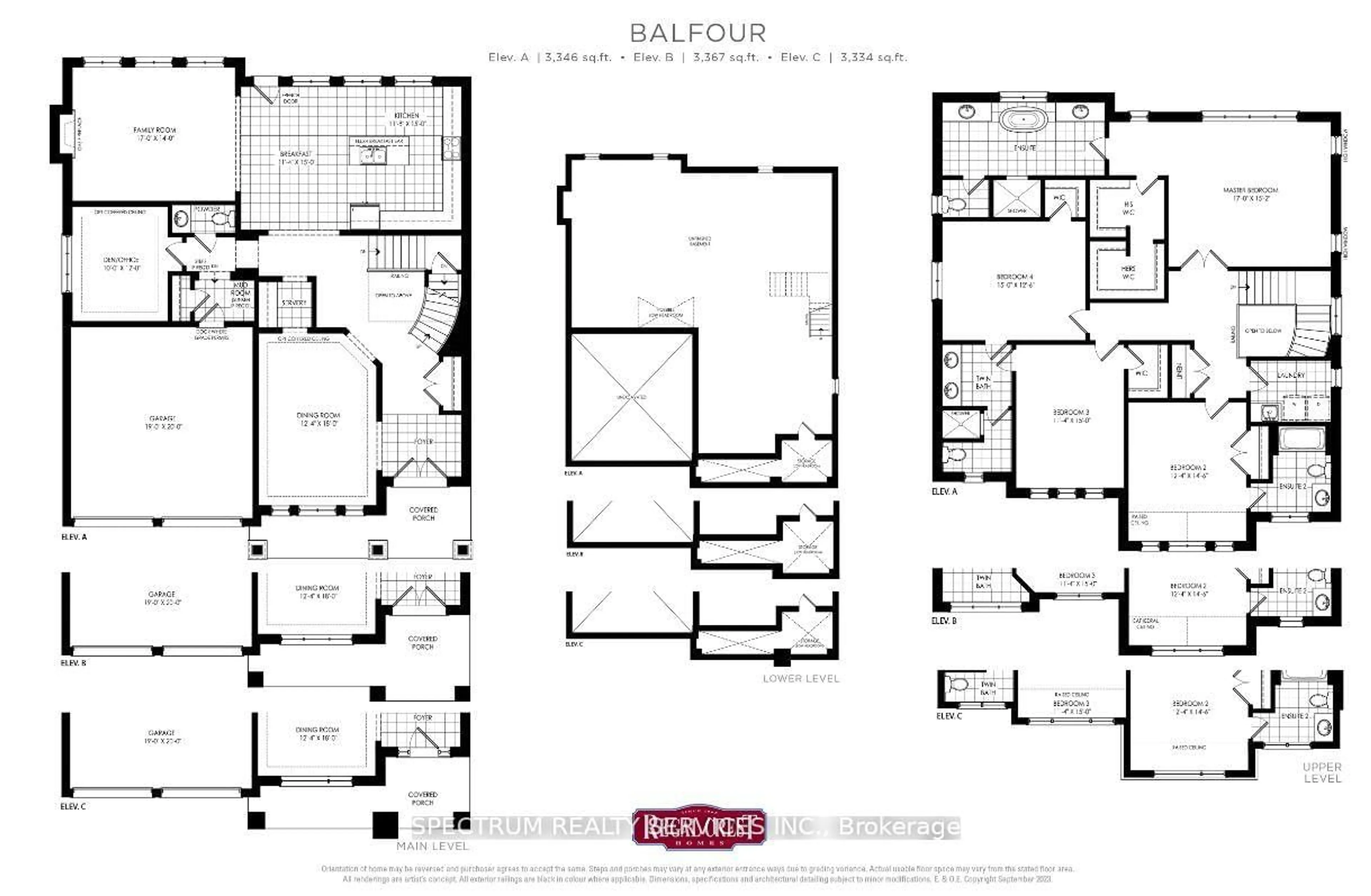 Floor plan for 58 Bud Leggett Cres, Georgina Ontario L4P 0T1