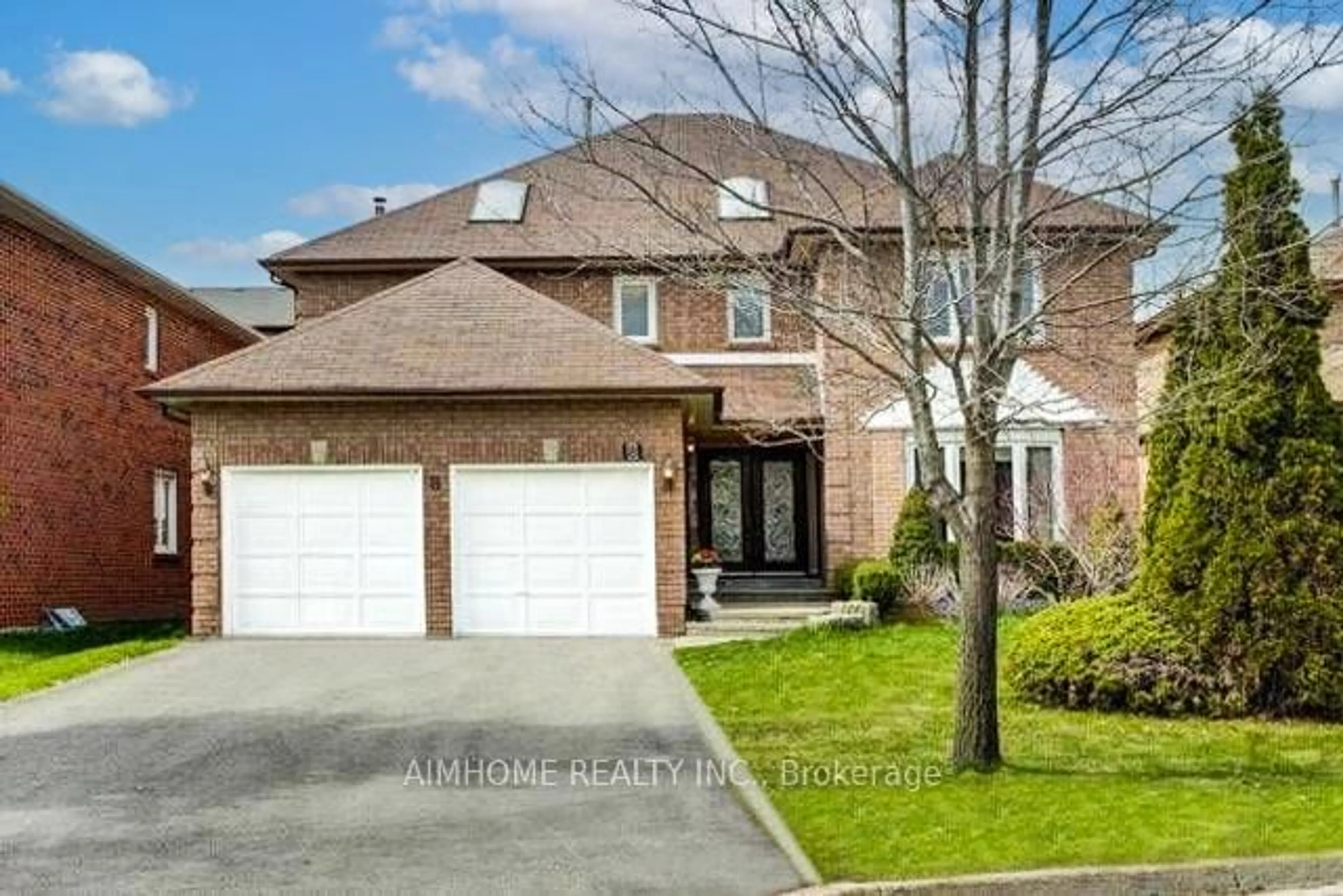 Home with brick exterior material, street for 8 Cygnus Dr, Richmond Hill Ontario L4C 8P2