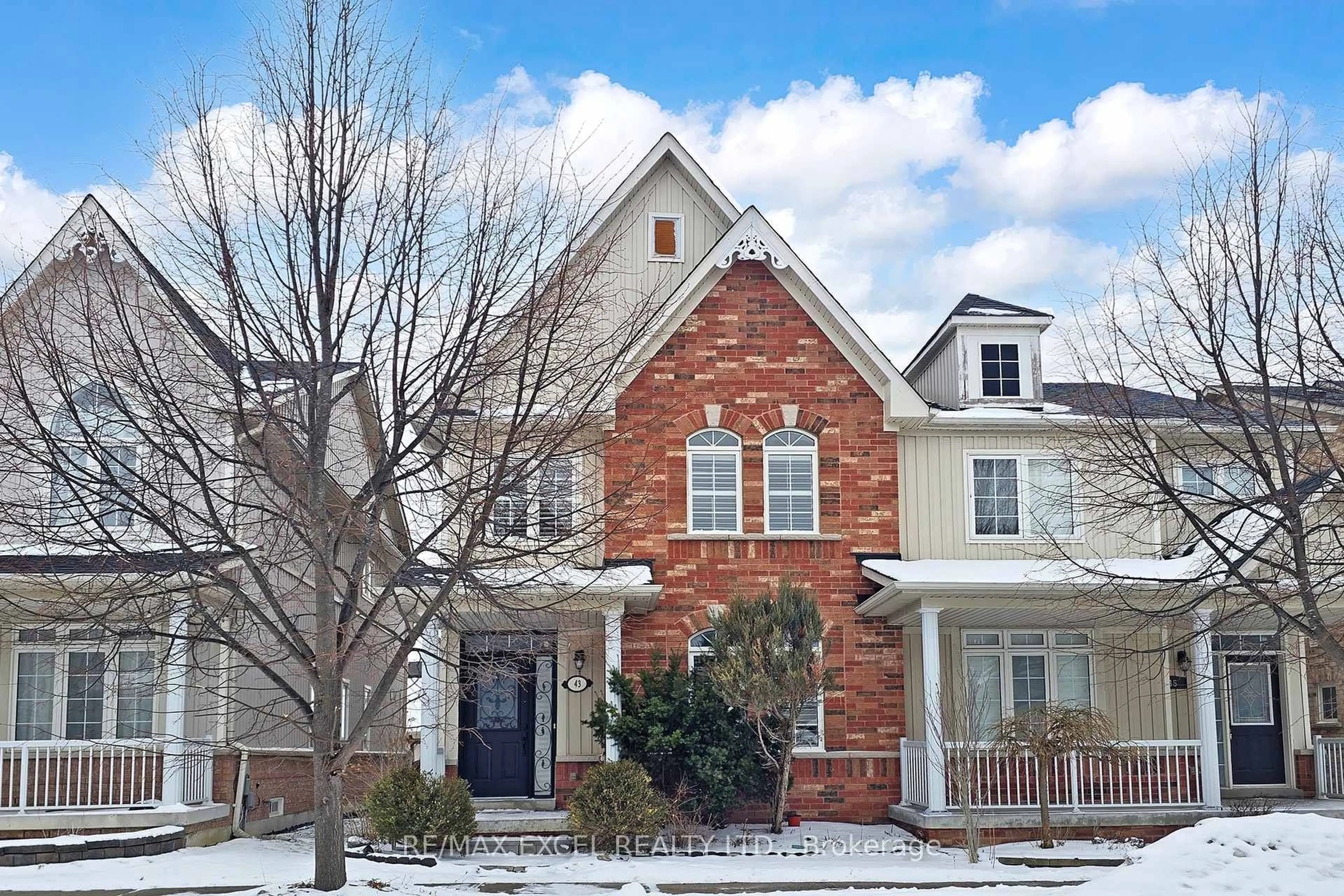 Home with brick exterior material, street for 43 Evaridge Dr, Markham Ontario L6B 1E7