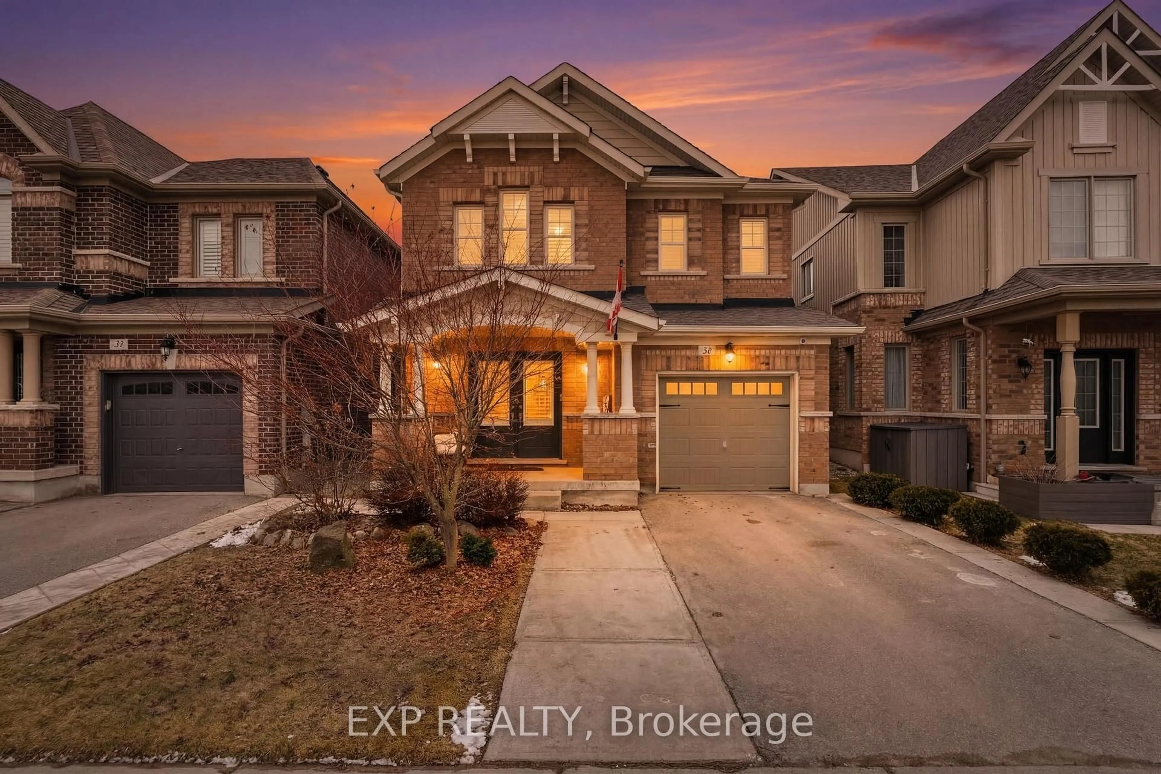 Home with brick exterior material, street for 44 Willoughby Way, New Tecumseth Ontario L9R 0M7