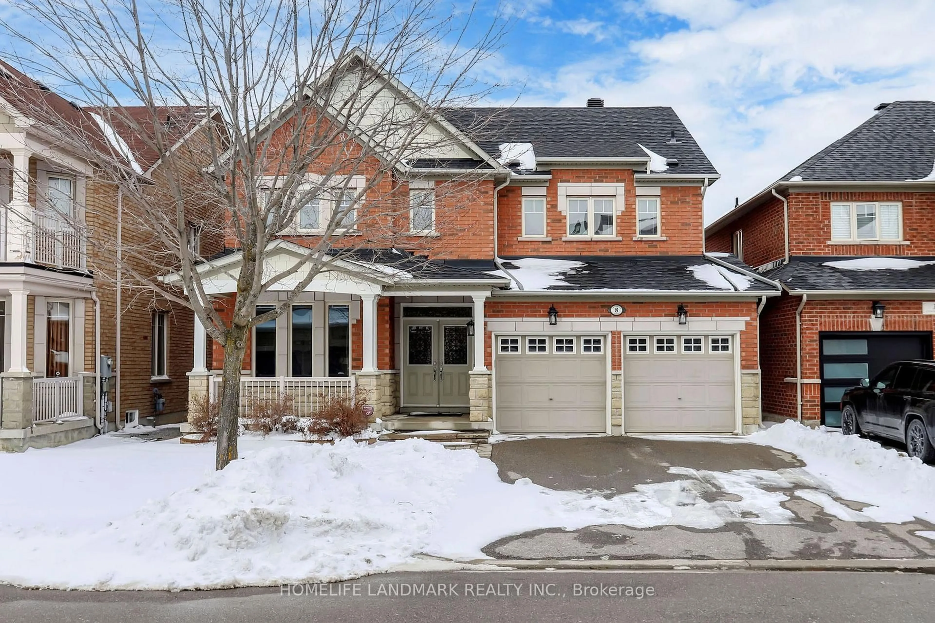 Home with brick exterior material, street for 8 Grovewood St, Richmond Hill Ontario L4E 4X1