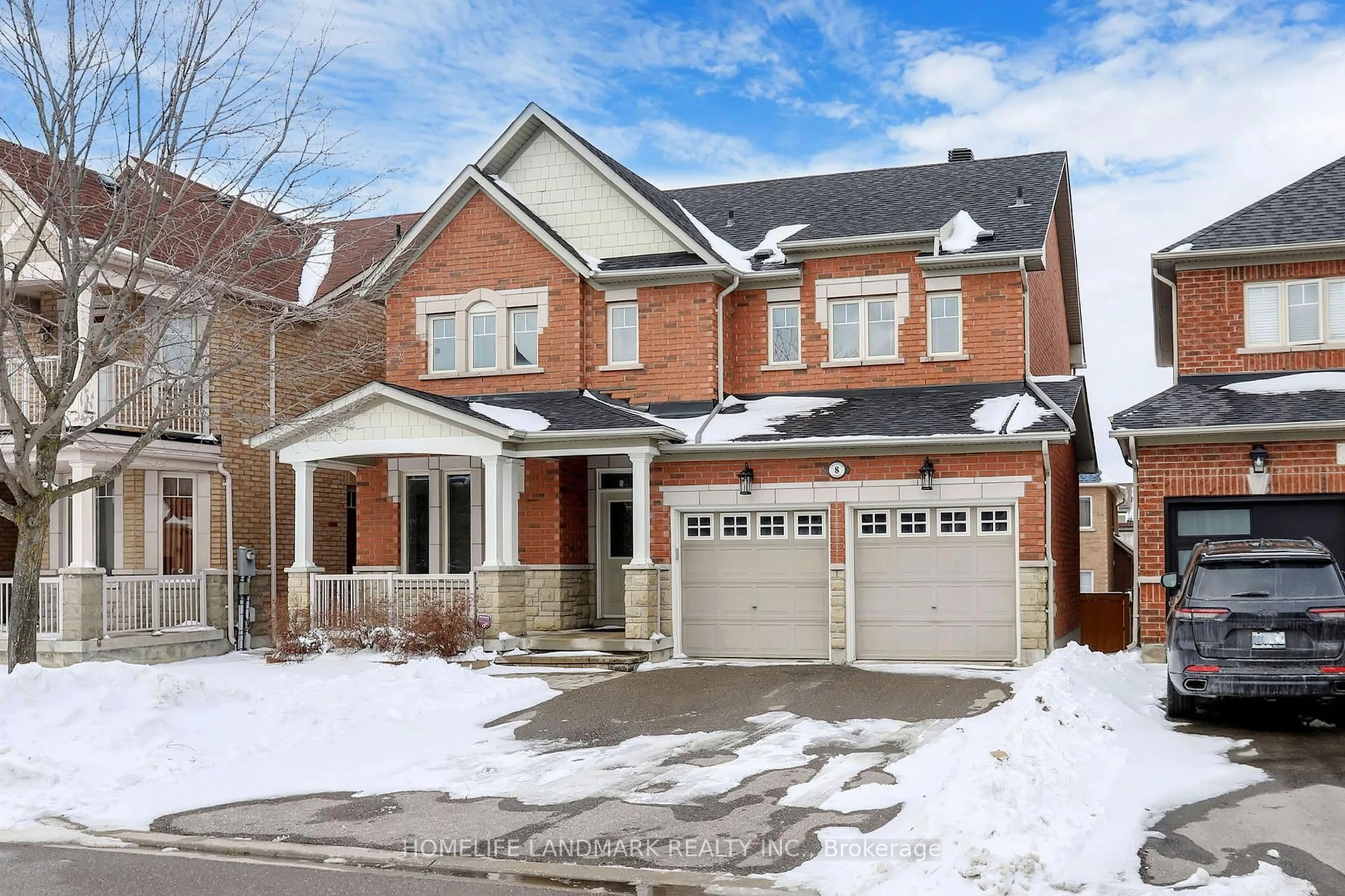 Home with brick exterior material, street for 8 Grovewood St, Richmond Hill Ontario L4E 4X1