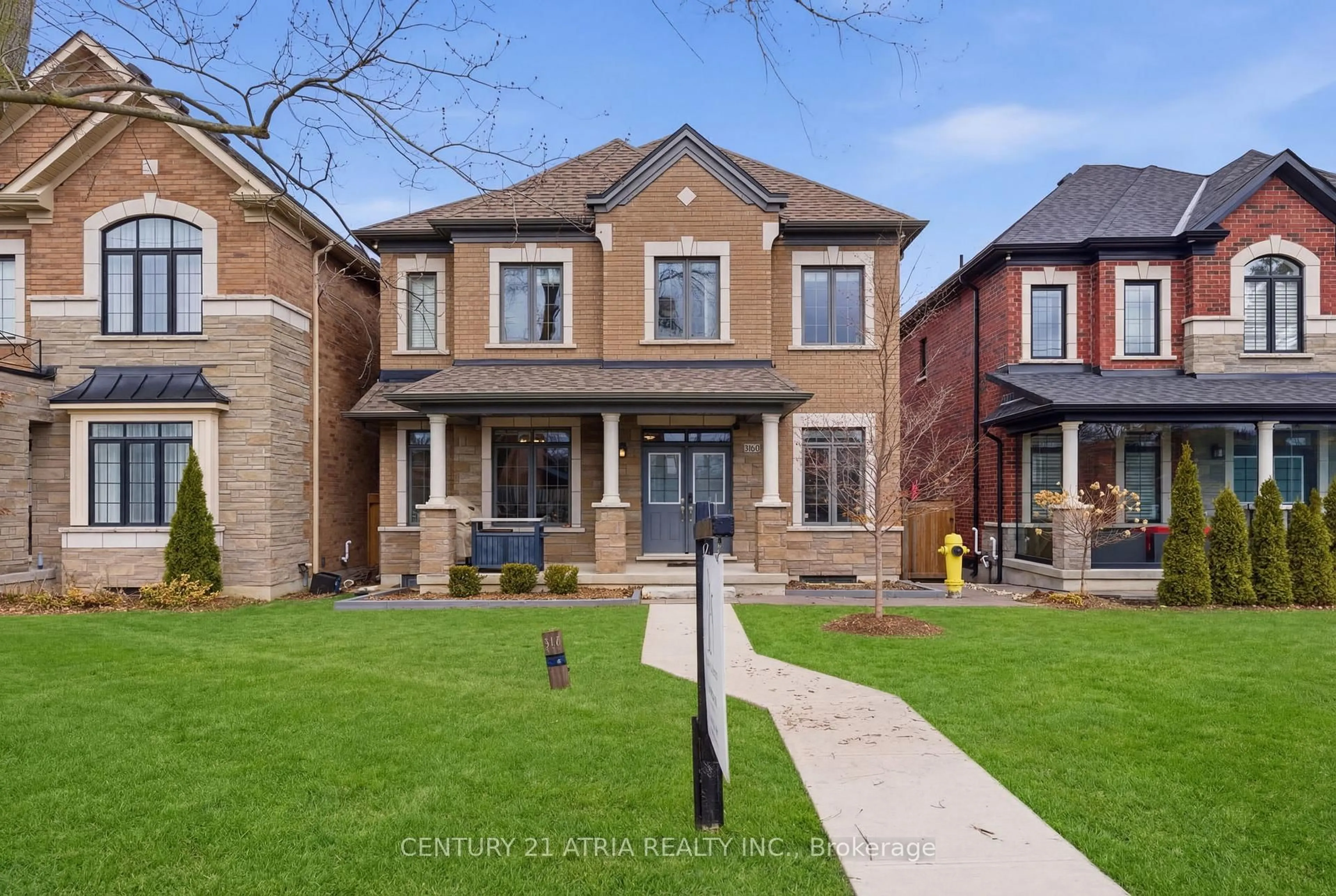 Home with brick exterior material, street for 5160 16th Ave, Markham Ontario L6C 2H1
